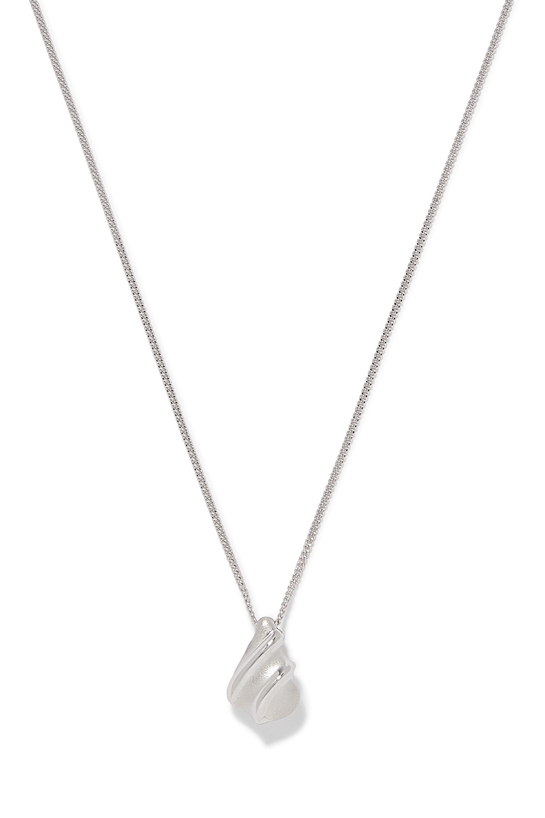 Savi Ridge Droplet Pendant Necklace