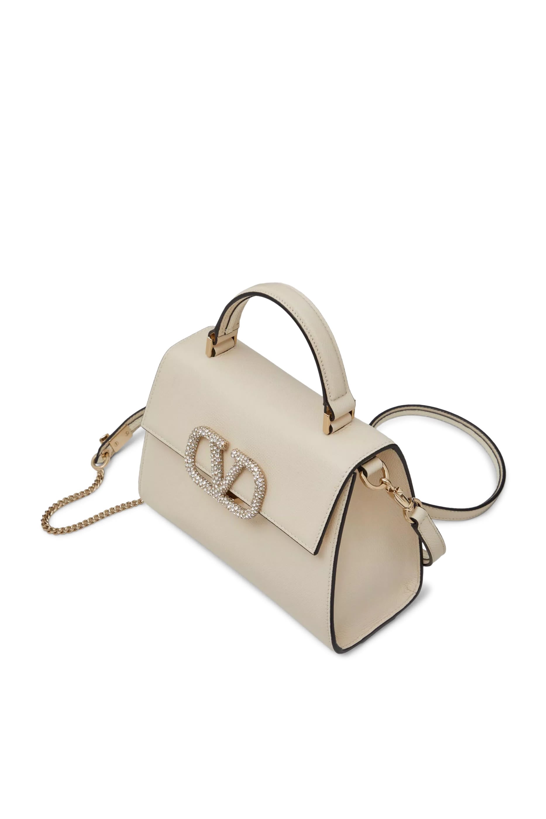 Small VSling Handbag with Jewel Logo 