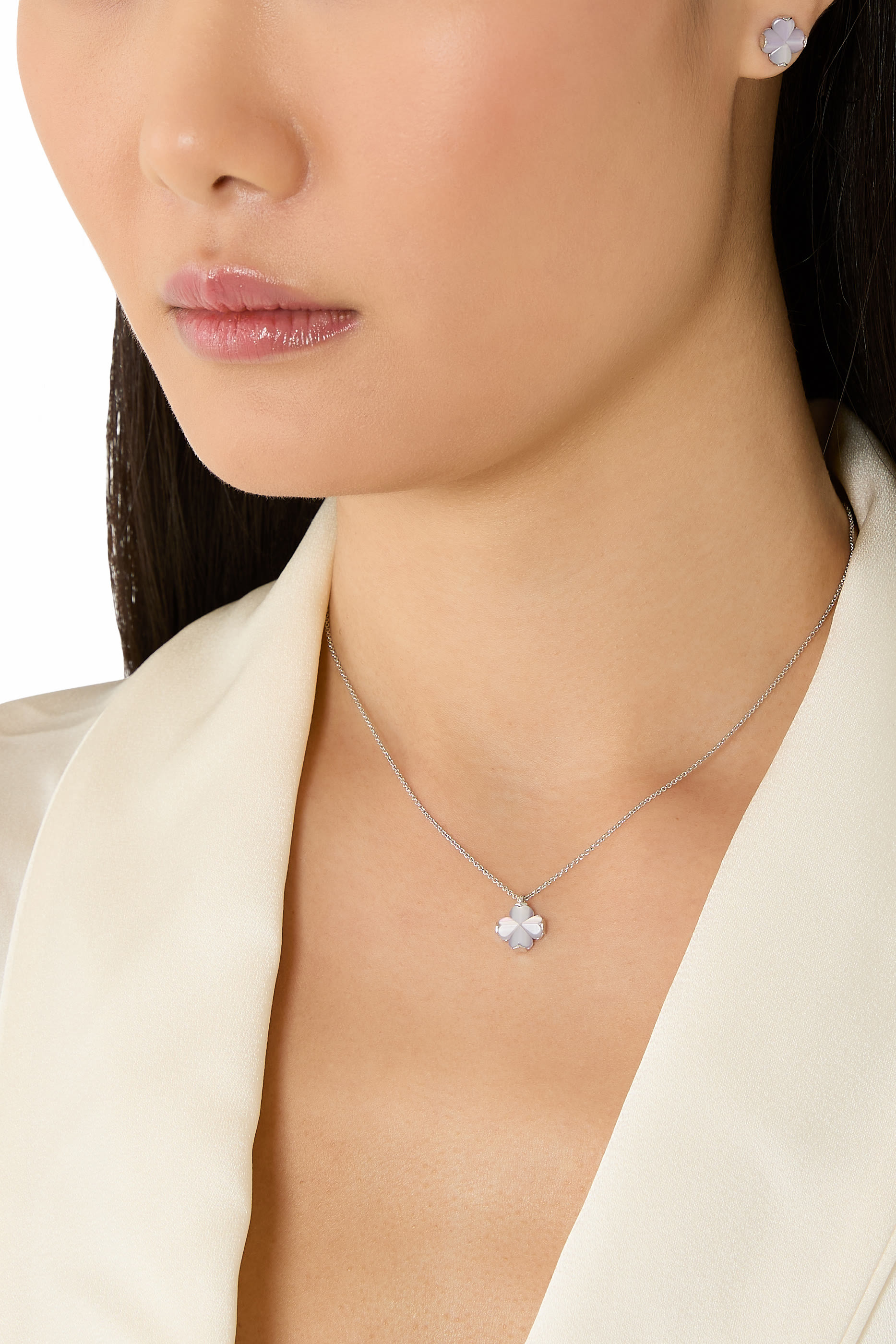 Spade Flower Mini Pendant