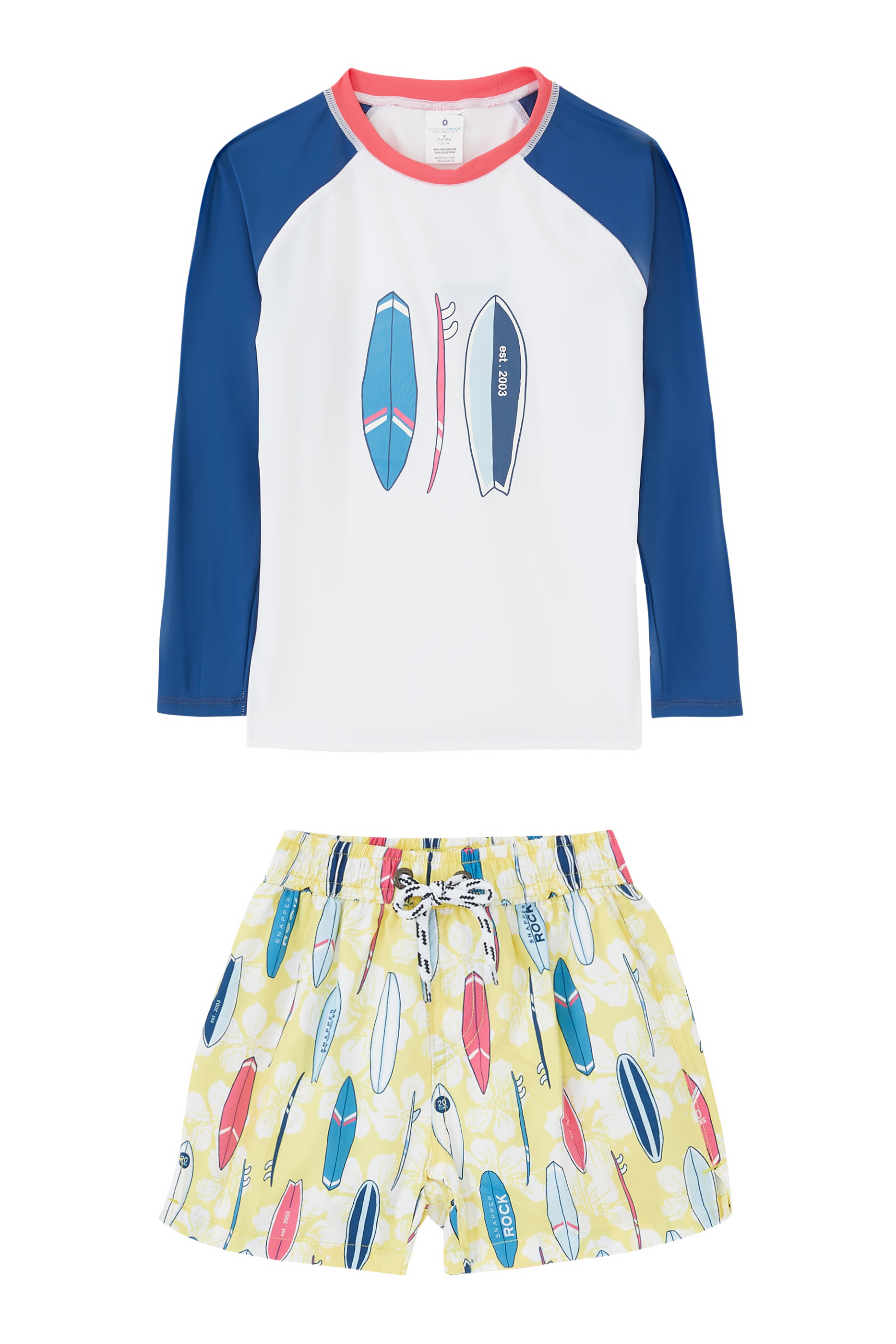 Kids Rock The Board Long Sleeve Baby Set