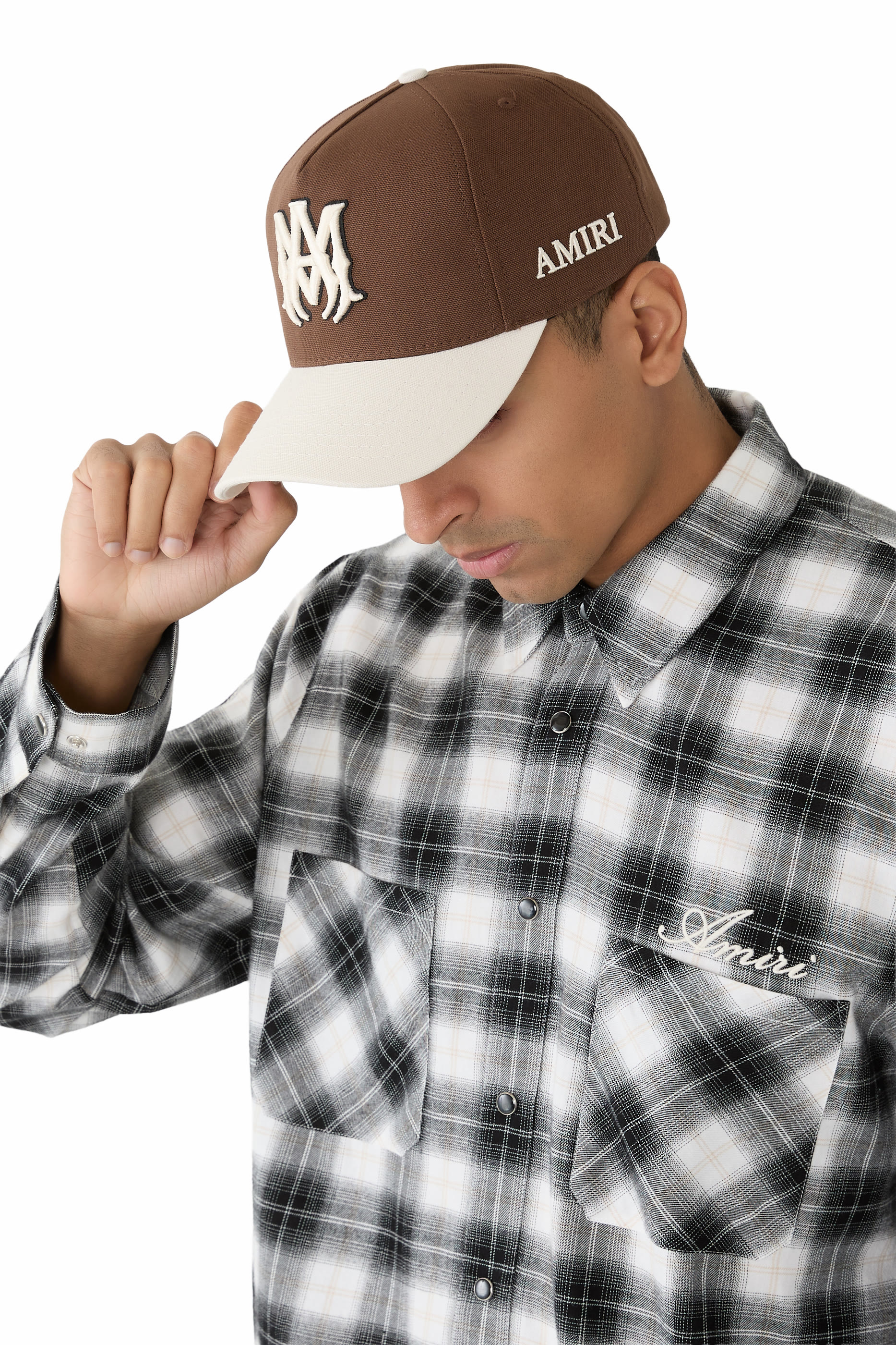 MA Outline Two Tone Hat