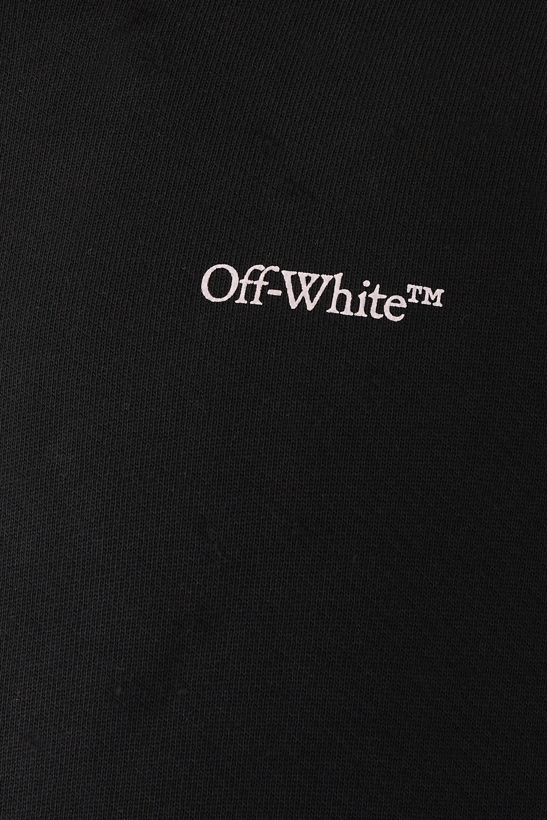 Arrow Design Logo-Embroidered Hoodie