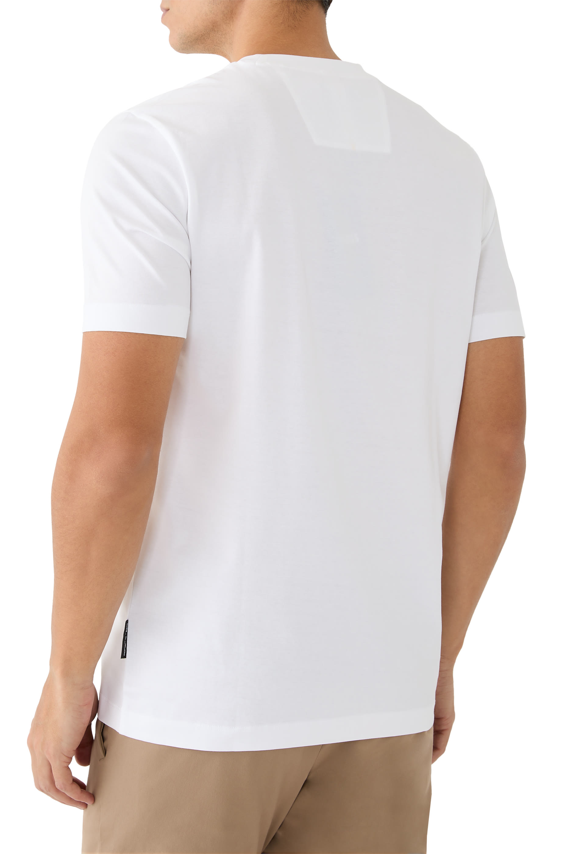 x Porsche Mercerised Cotton T-Shirt