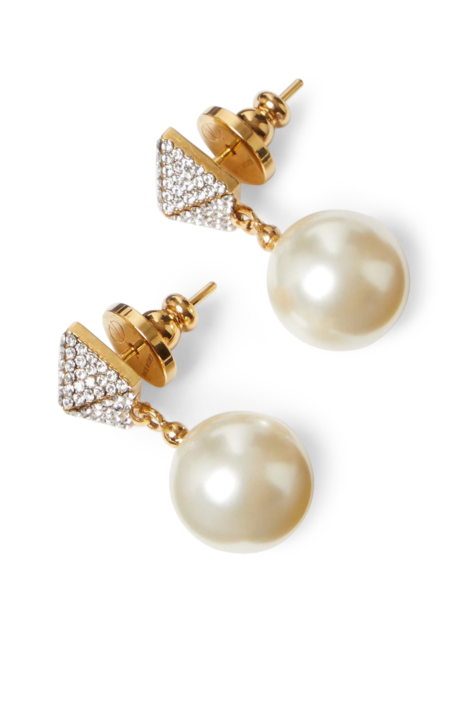  Pearl and Swarovski&reg; Crystal Earrings
