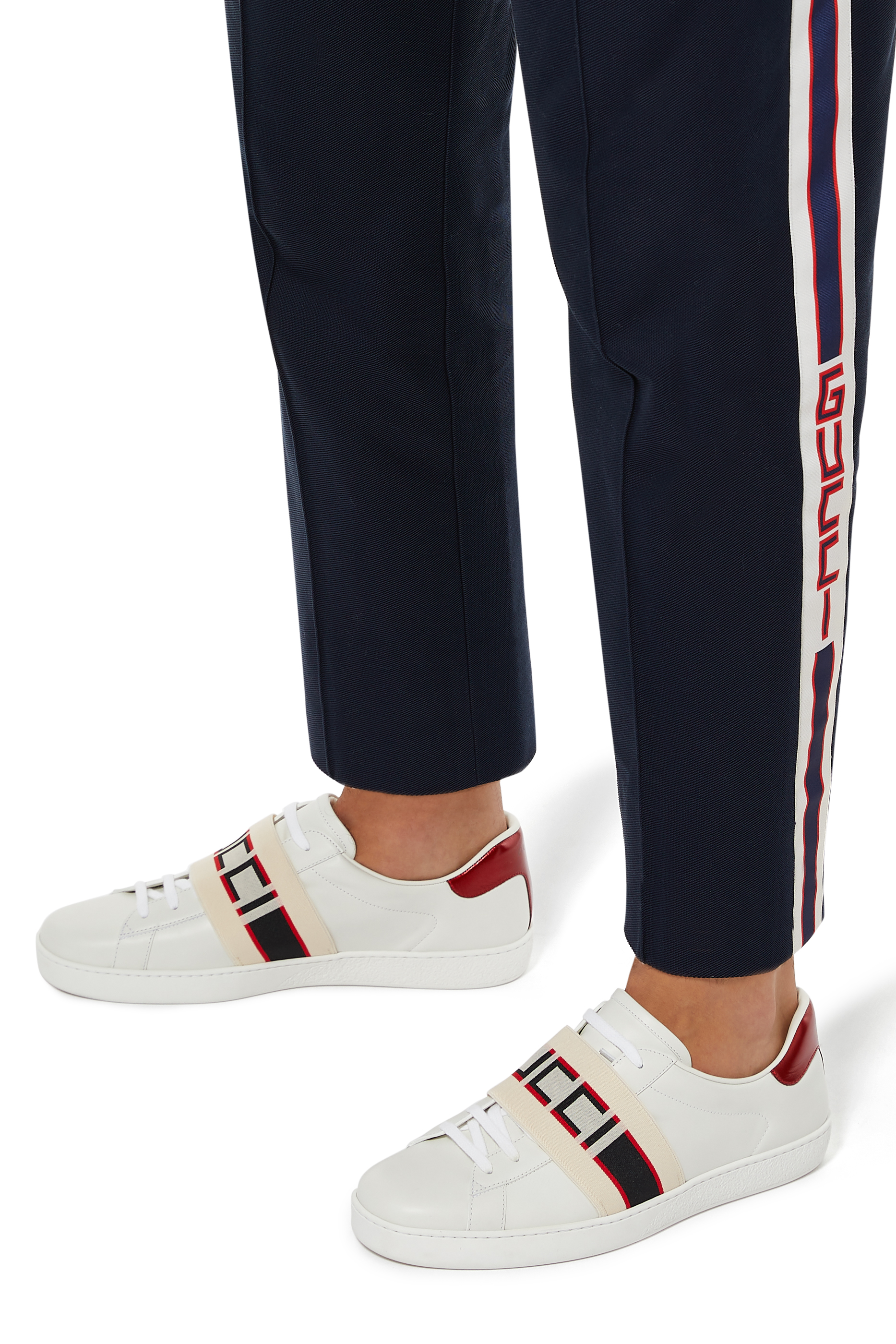 Ace Gucci Stripe Sneakers