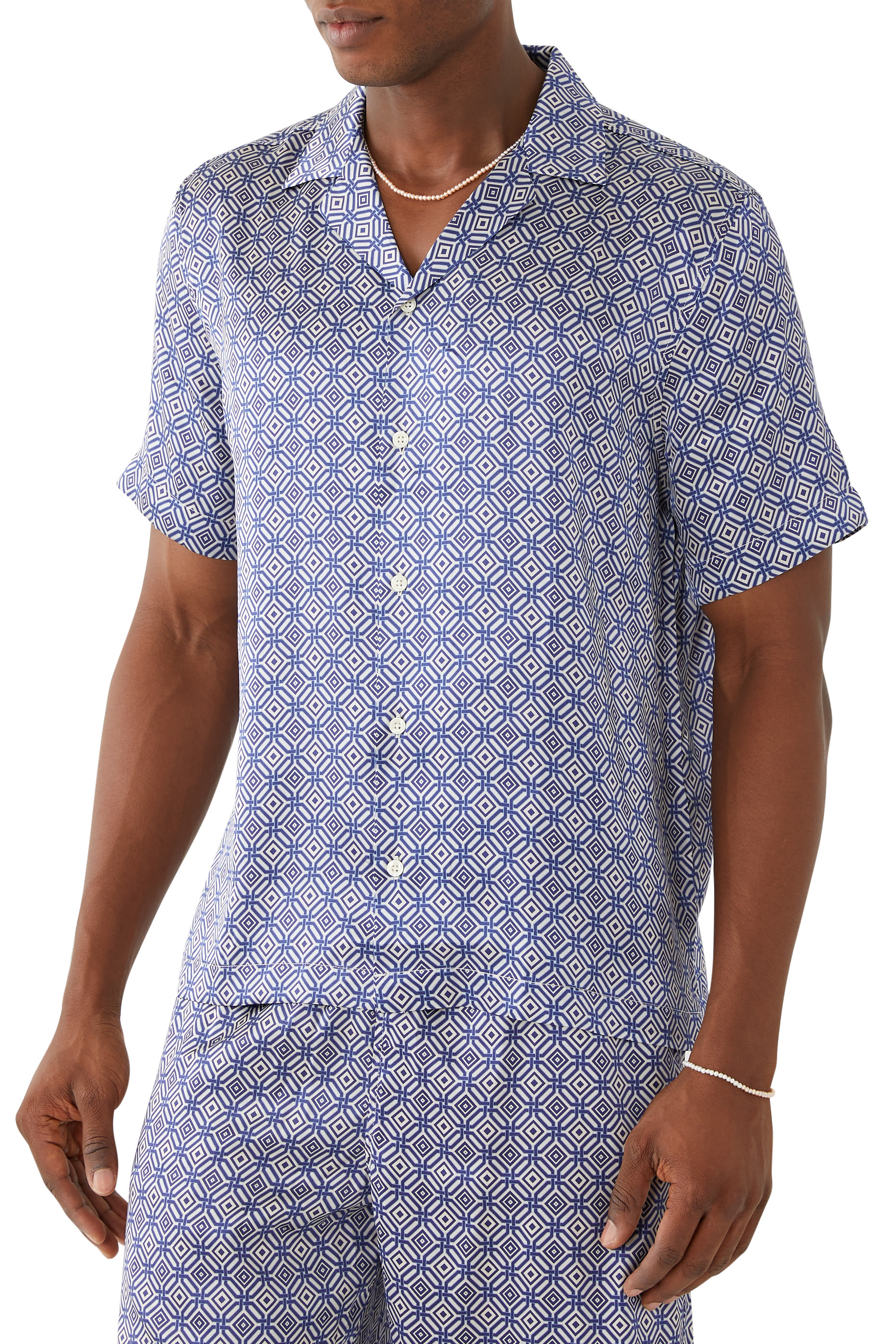 Treliça Roberto Silk Shirt