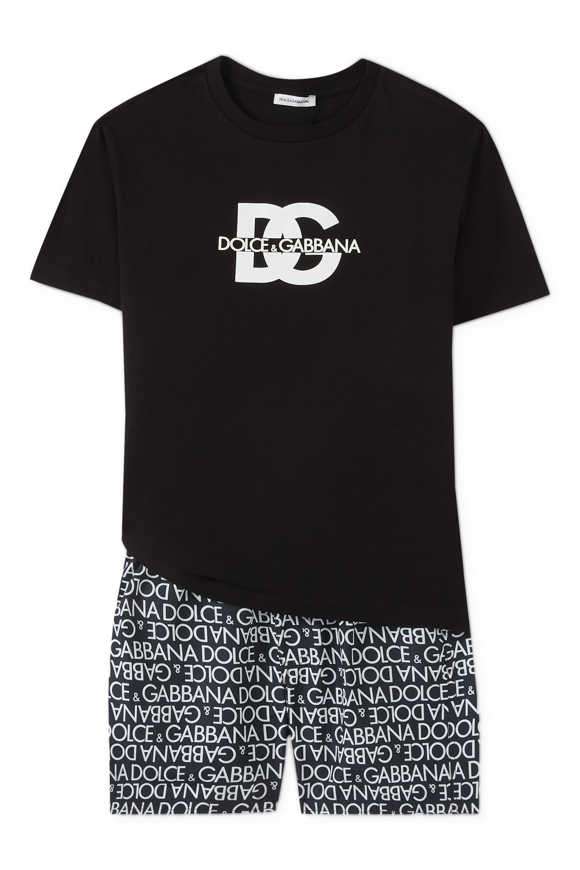 Kids Manica Corta Printed T-Shirt