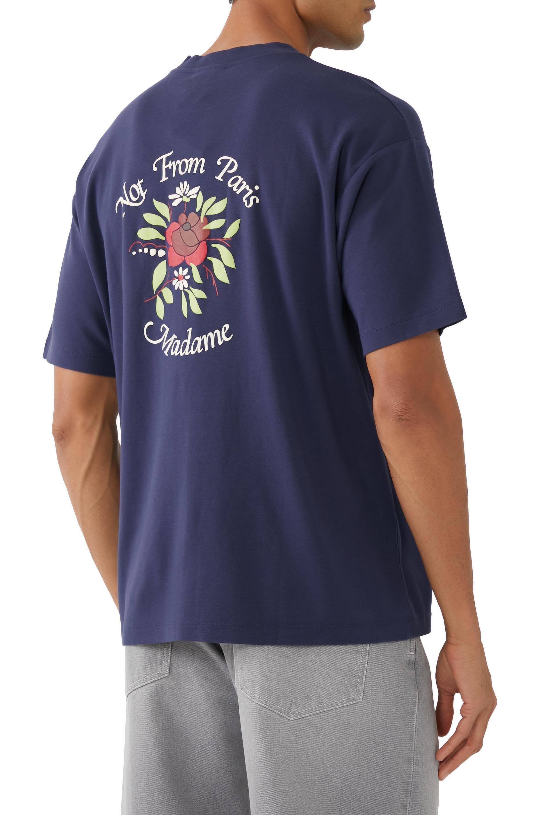 Le T-Shirt Slogan Fleurs