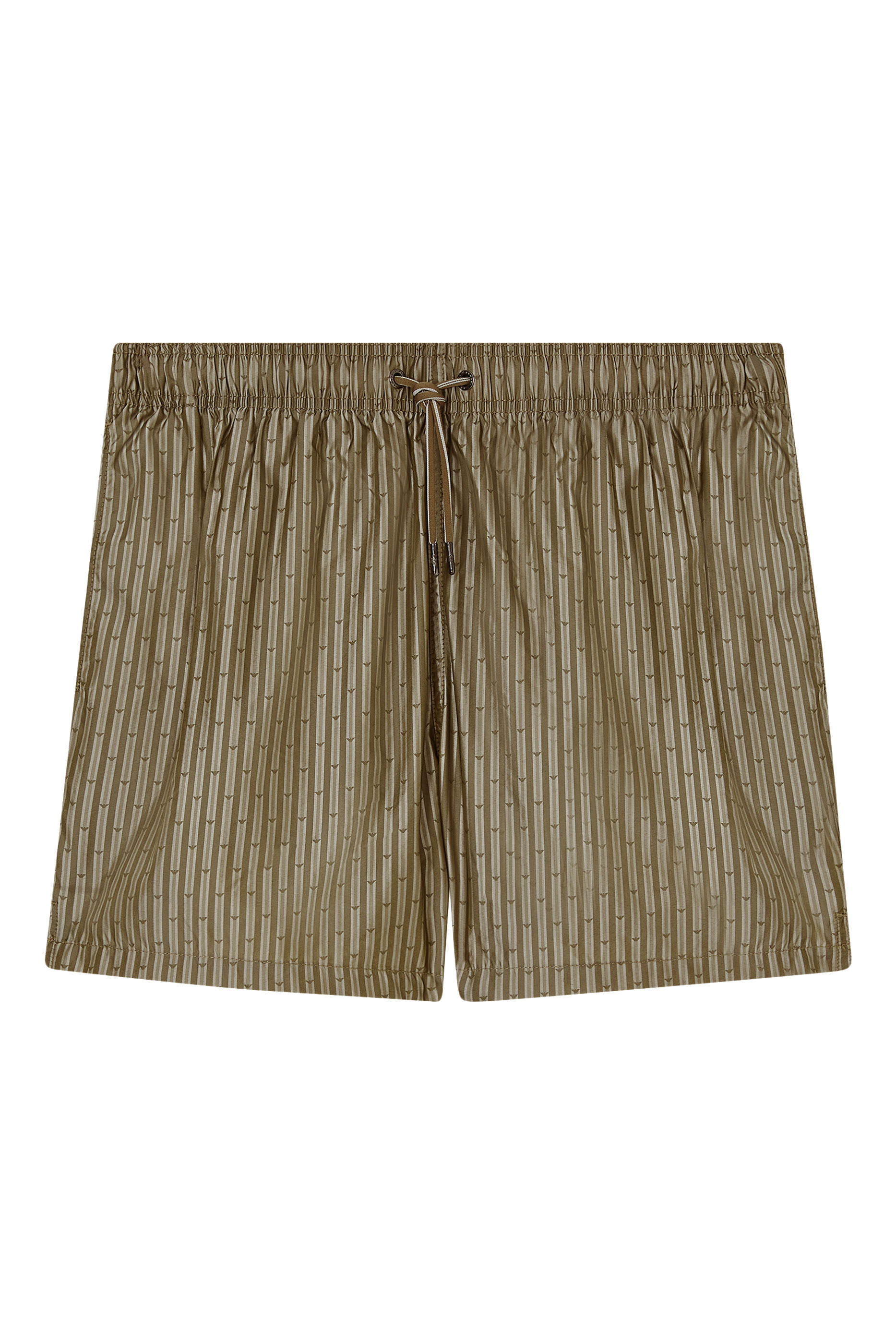 All-Over Jacquard Logo Swim Shorts