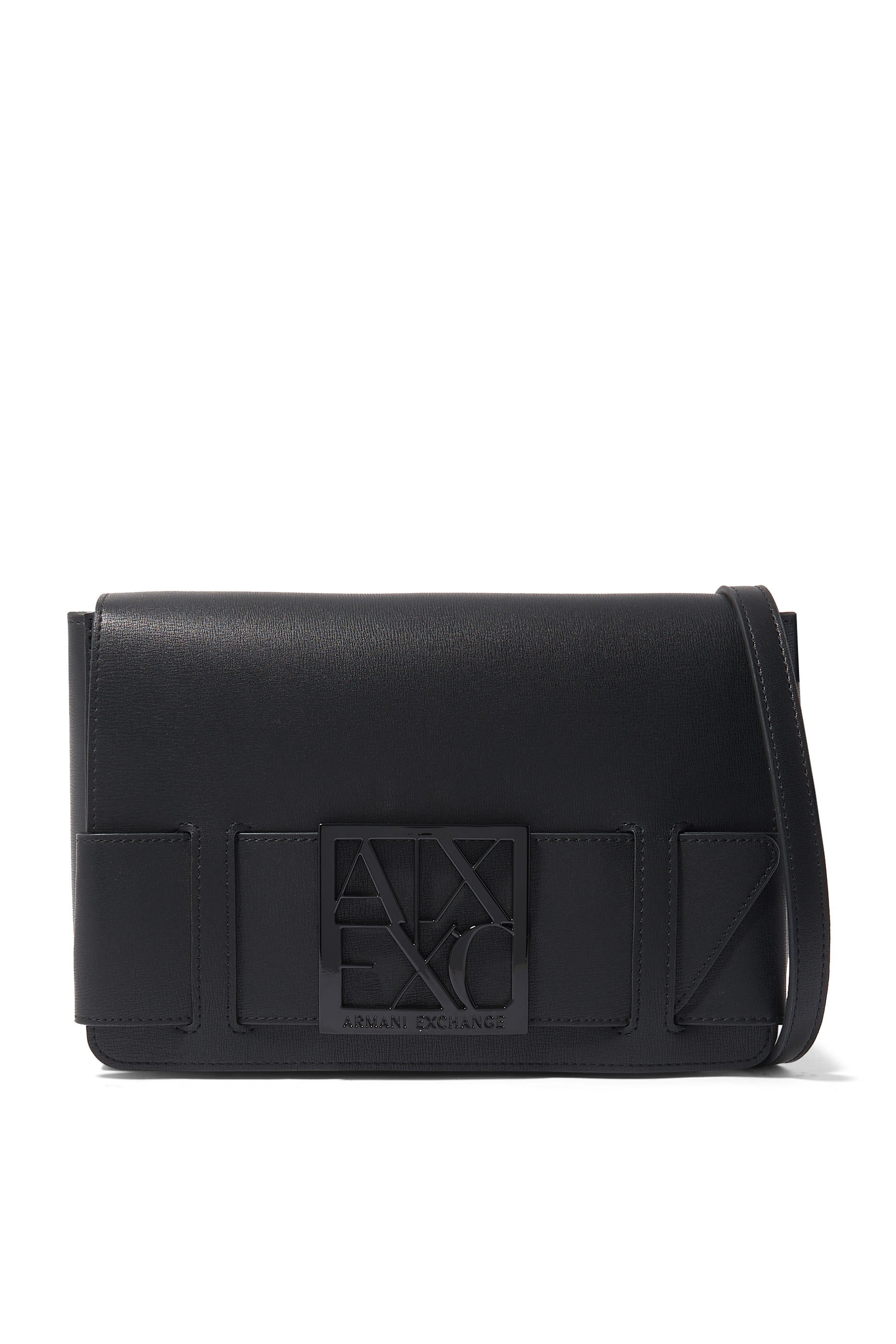 Macro Logo Messenger Bag