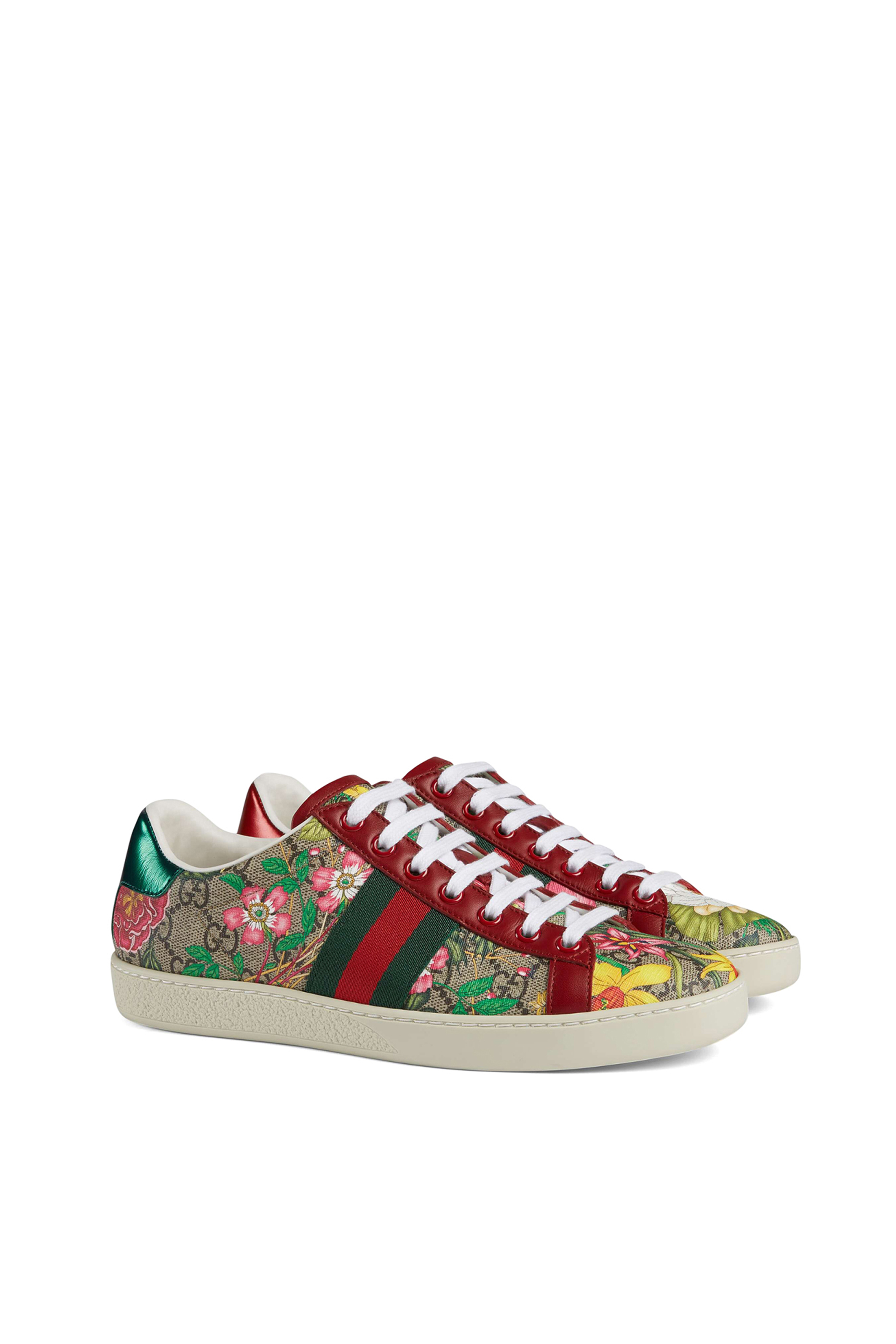 Ace GG Floral Sneakers