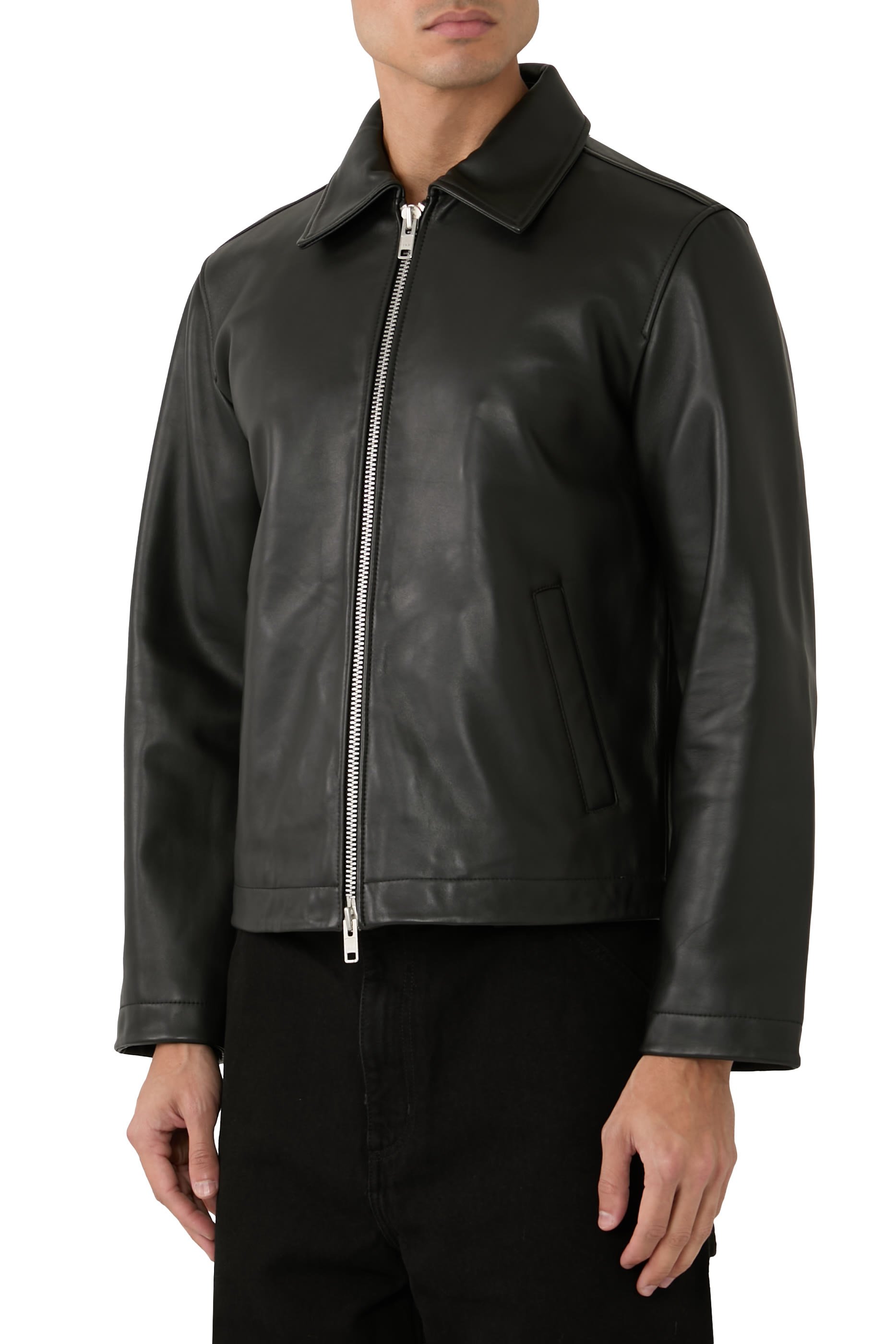 Short Leather Jacket