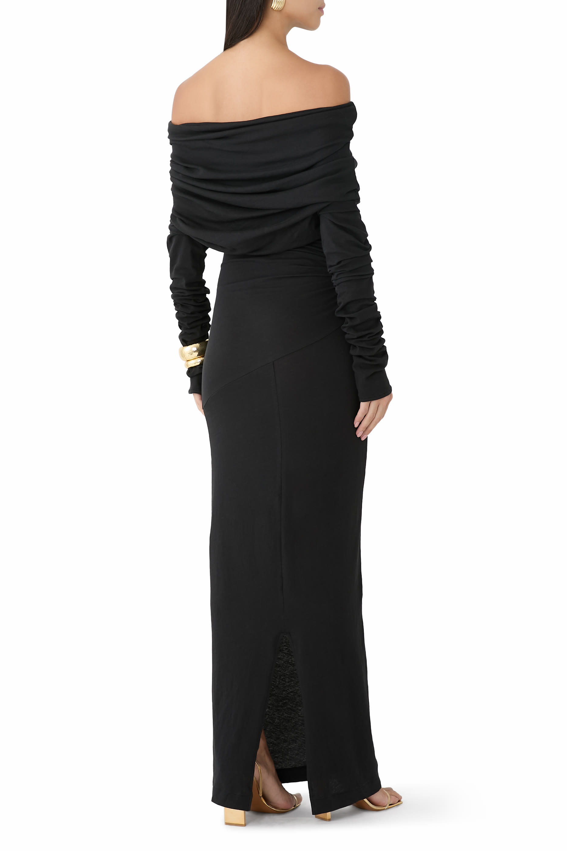 Bound Off-Shoulder Dress