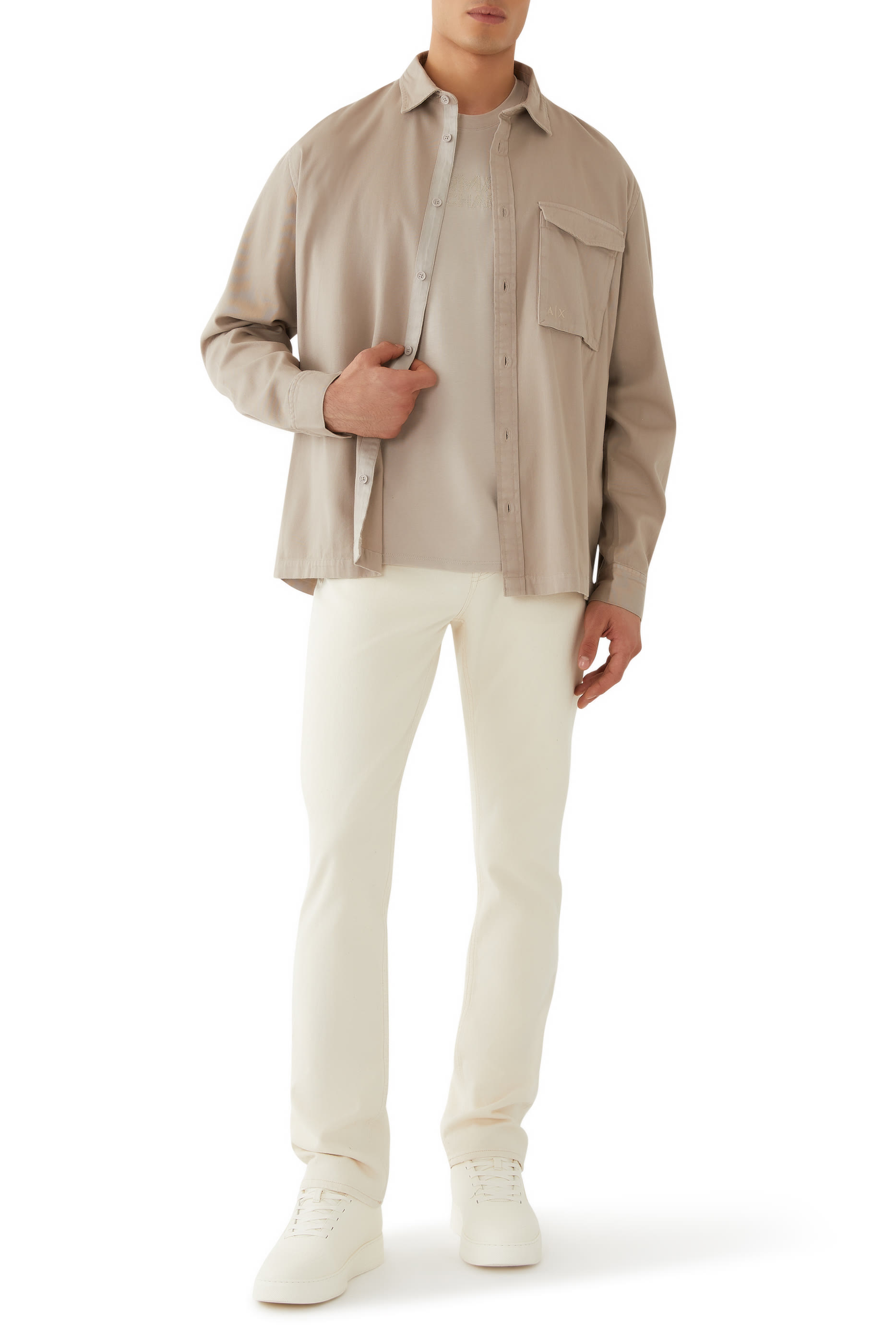 Urban Expedition Boxy-fit Cotton Shirt