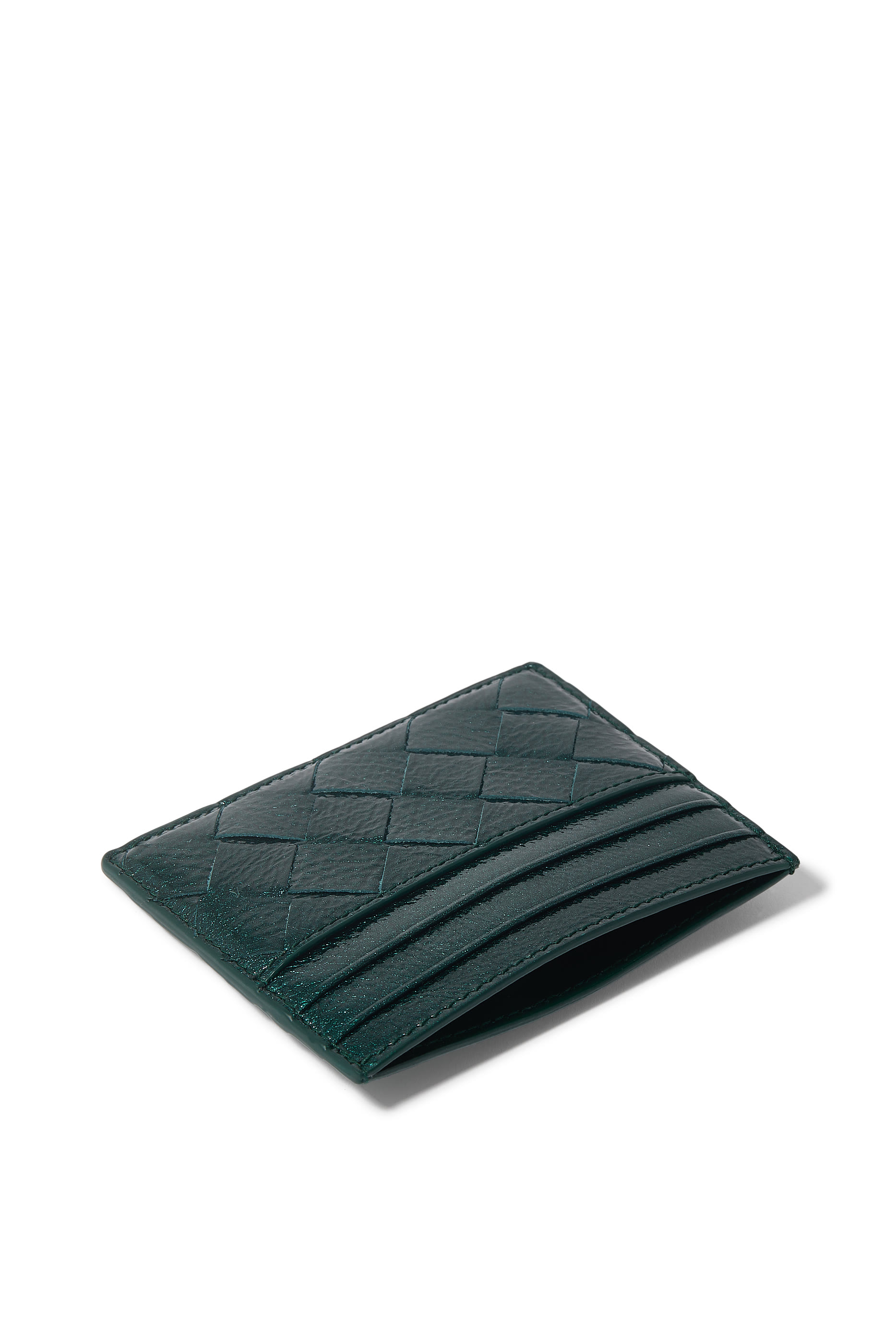 Intrecciato Credit Card Case