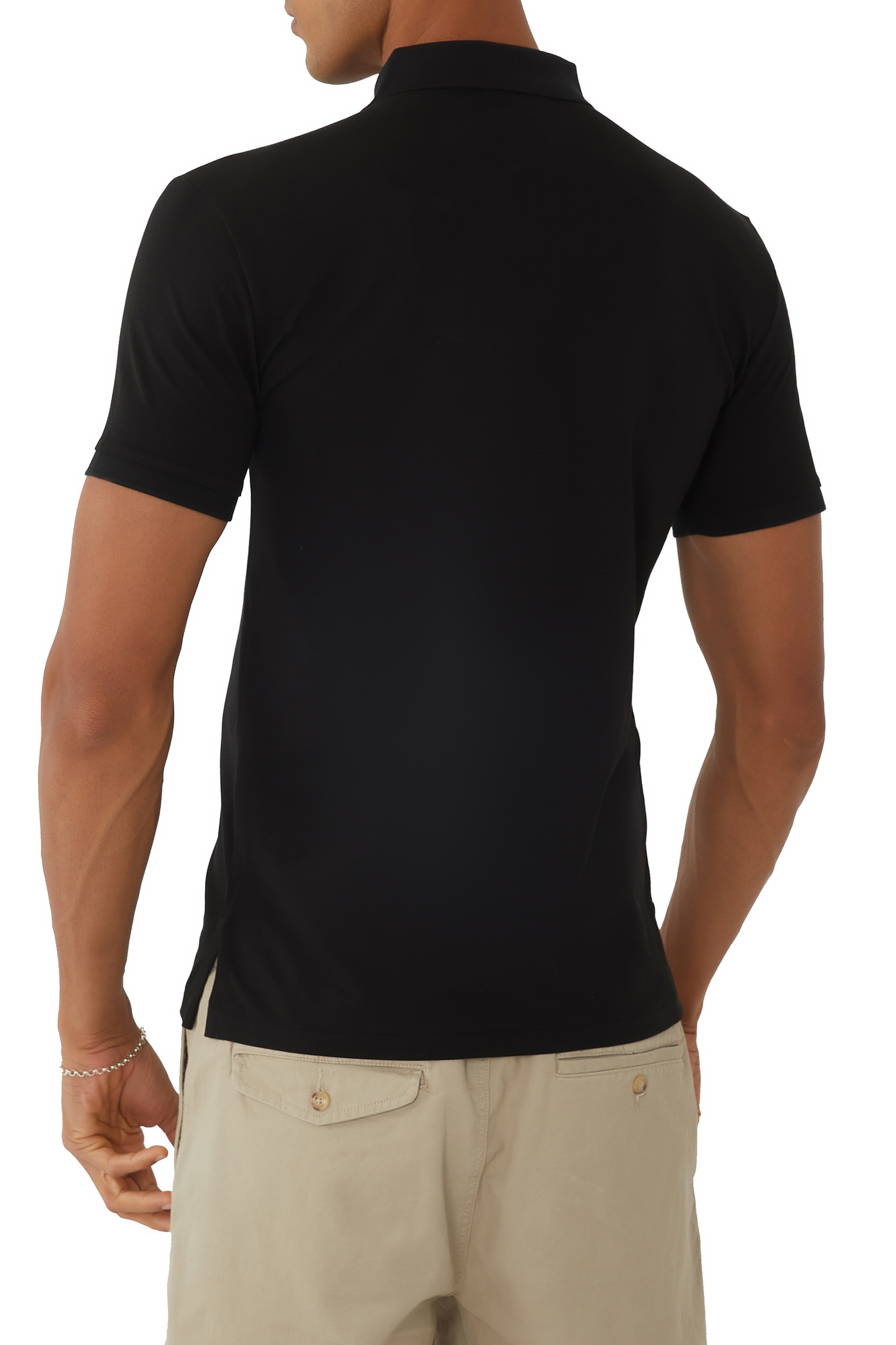 Logo Embroidered Polo Shirt