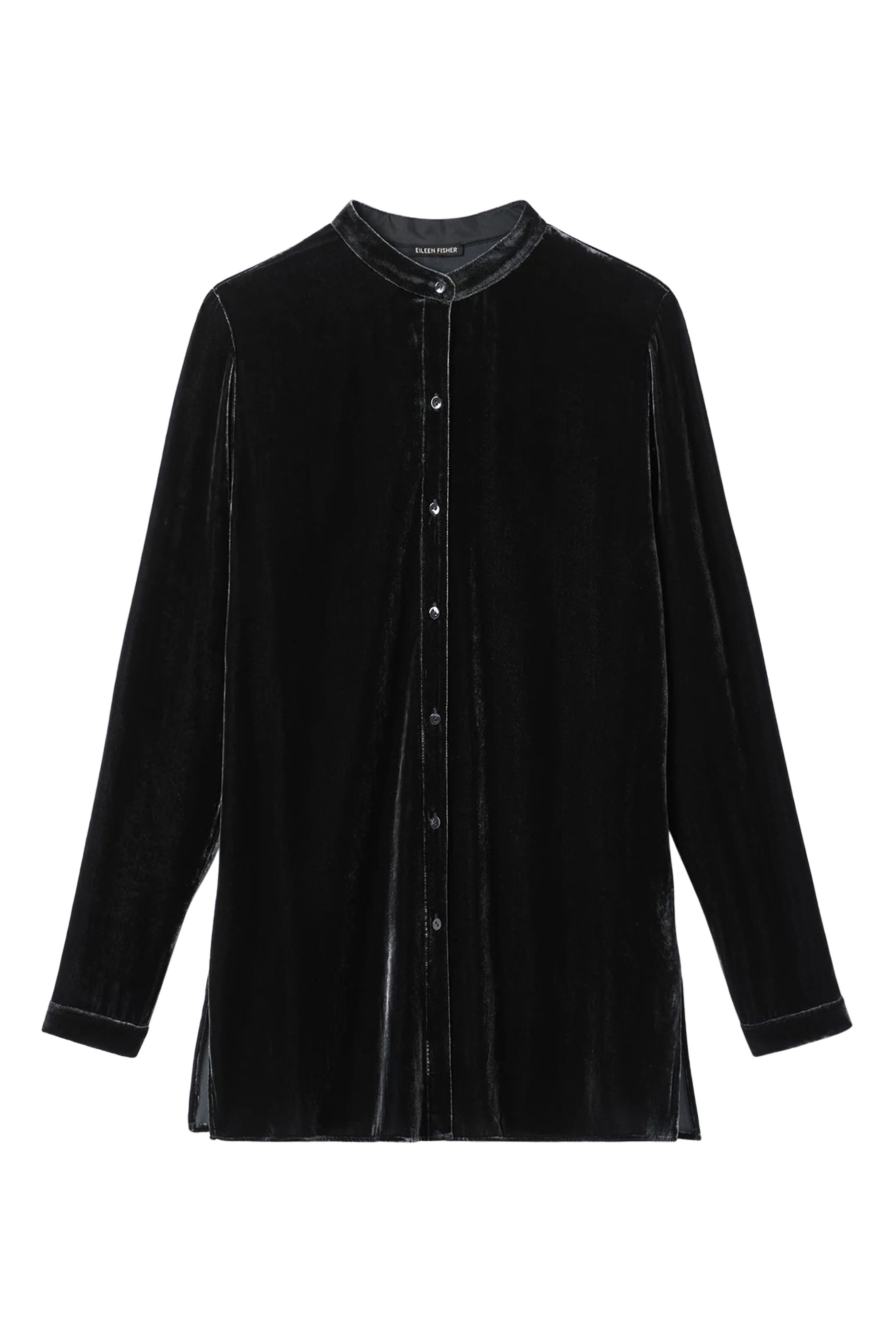 Mandarin Collar Long Shirt