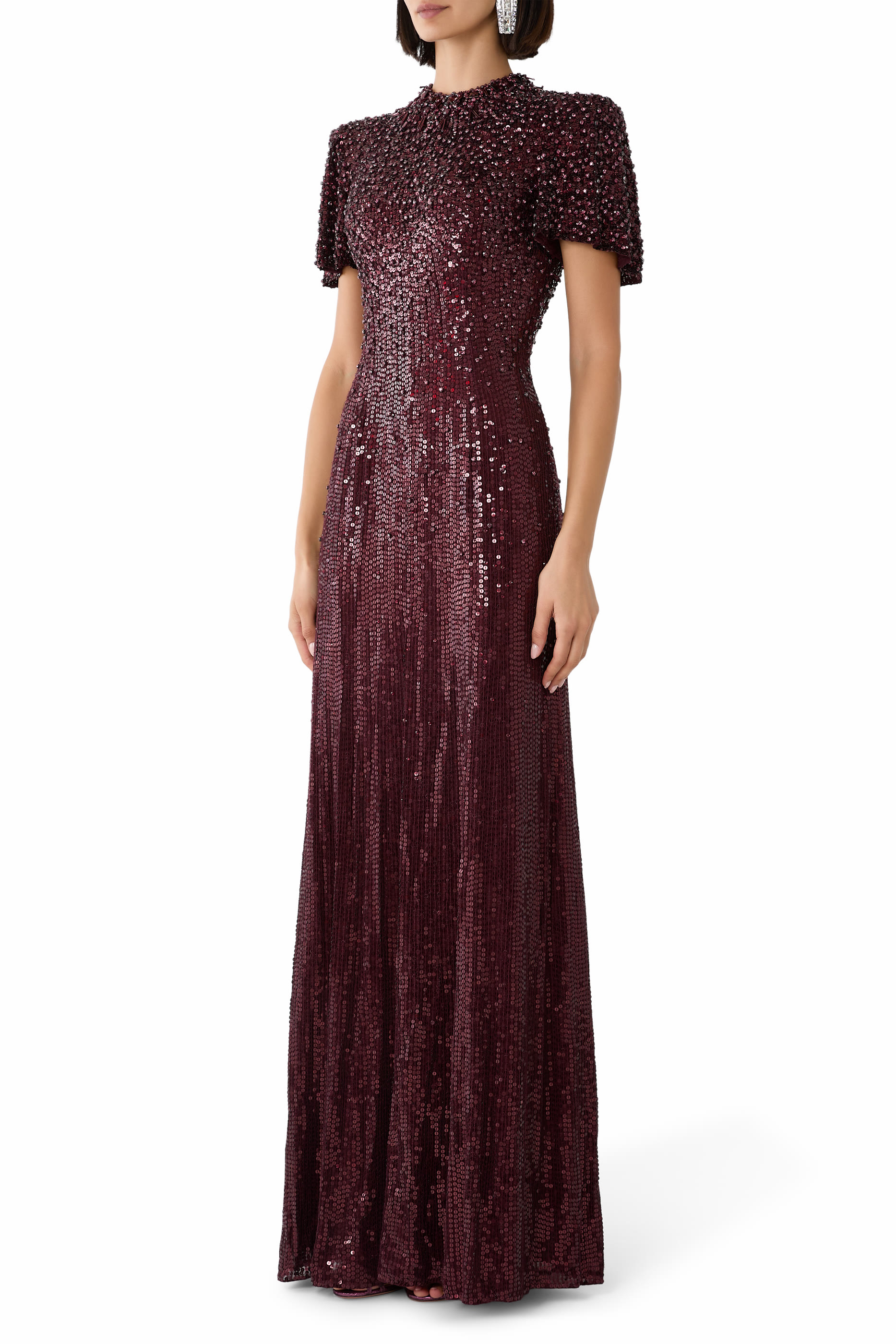 Kiku Short Sleeves Gown