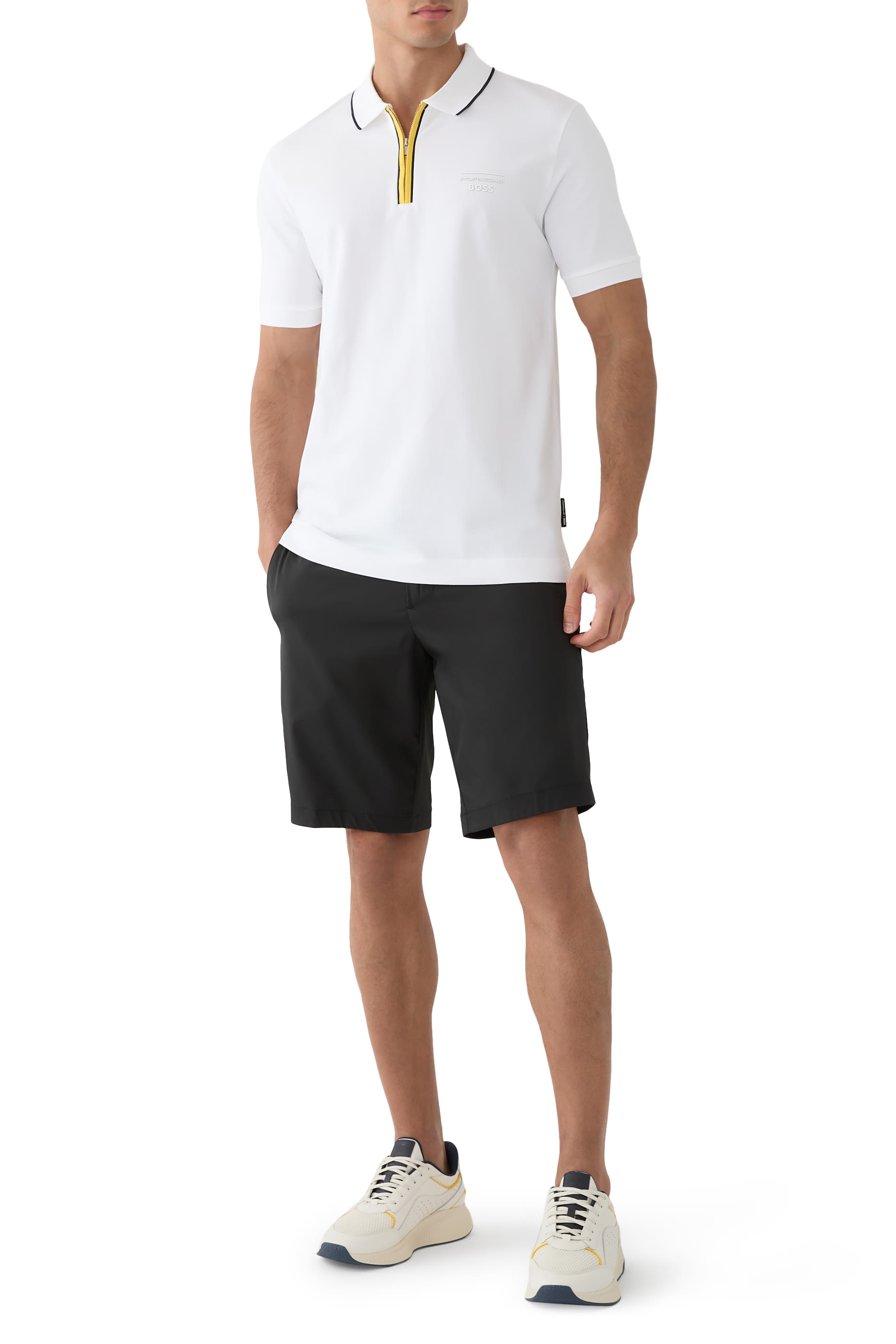  x Porsche Stretch-Cotton Polo Shirt