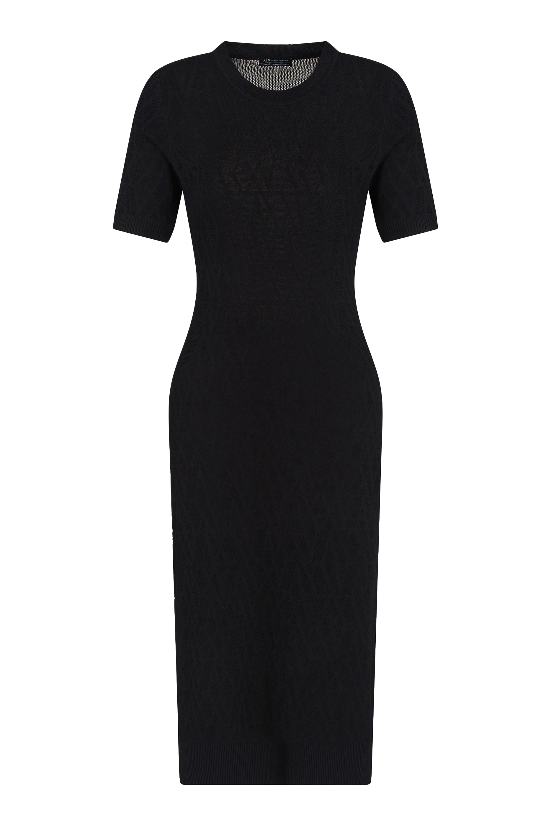 All-Over AX Logo Maxi Dress