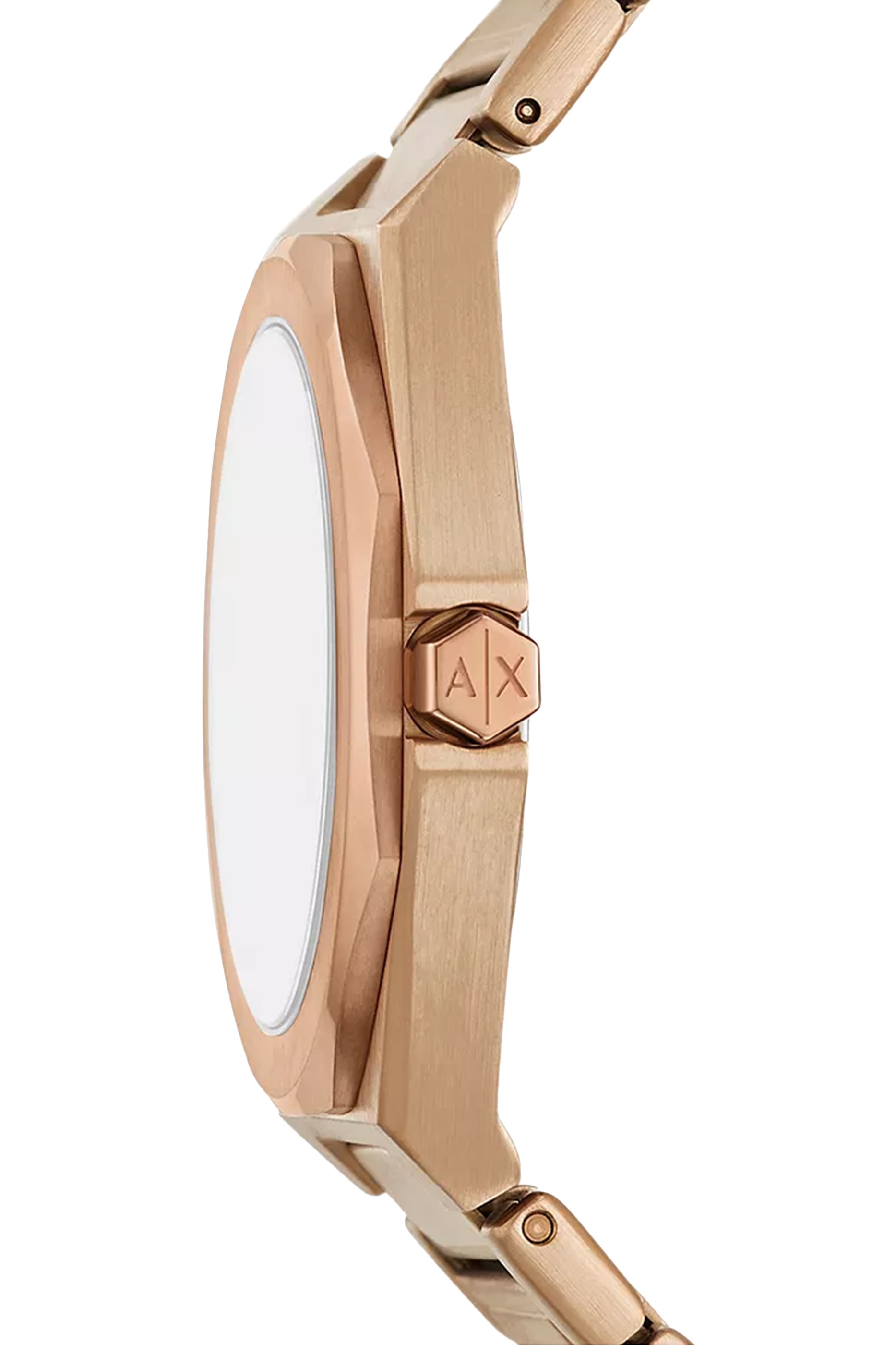 Three-Hand Stainless Steel Watch