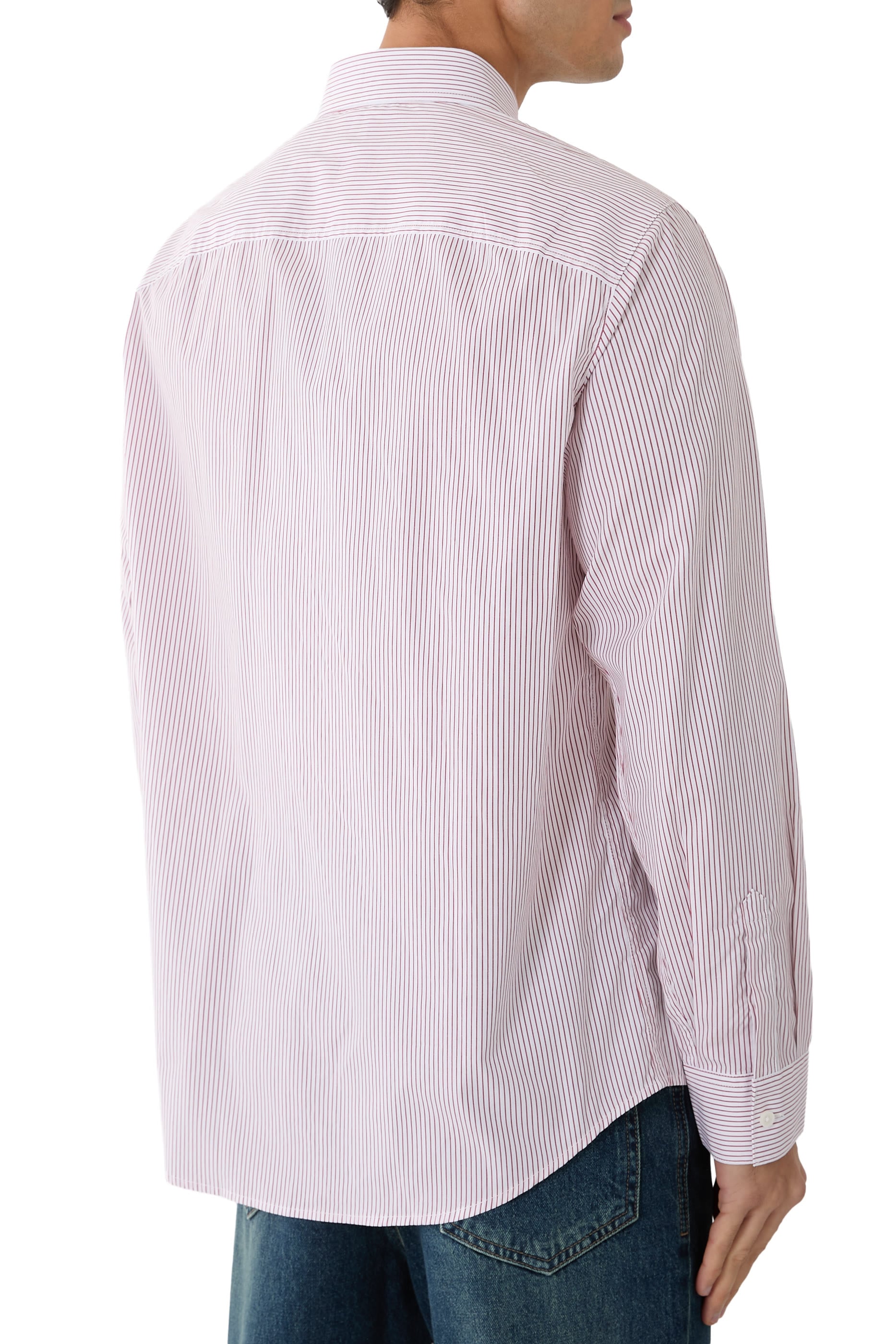 Pinstripes Button-Up Shirt