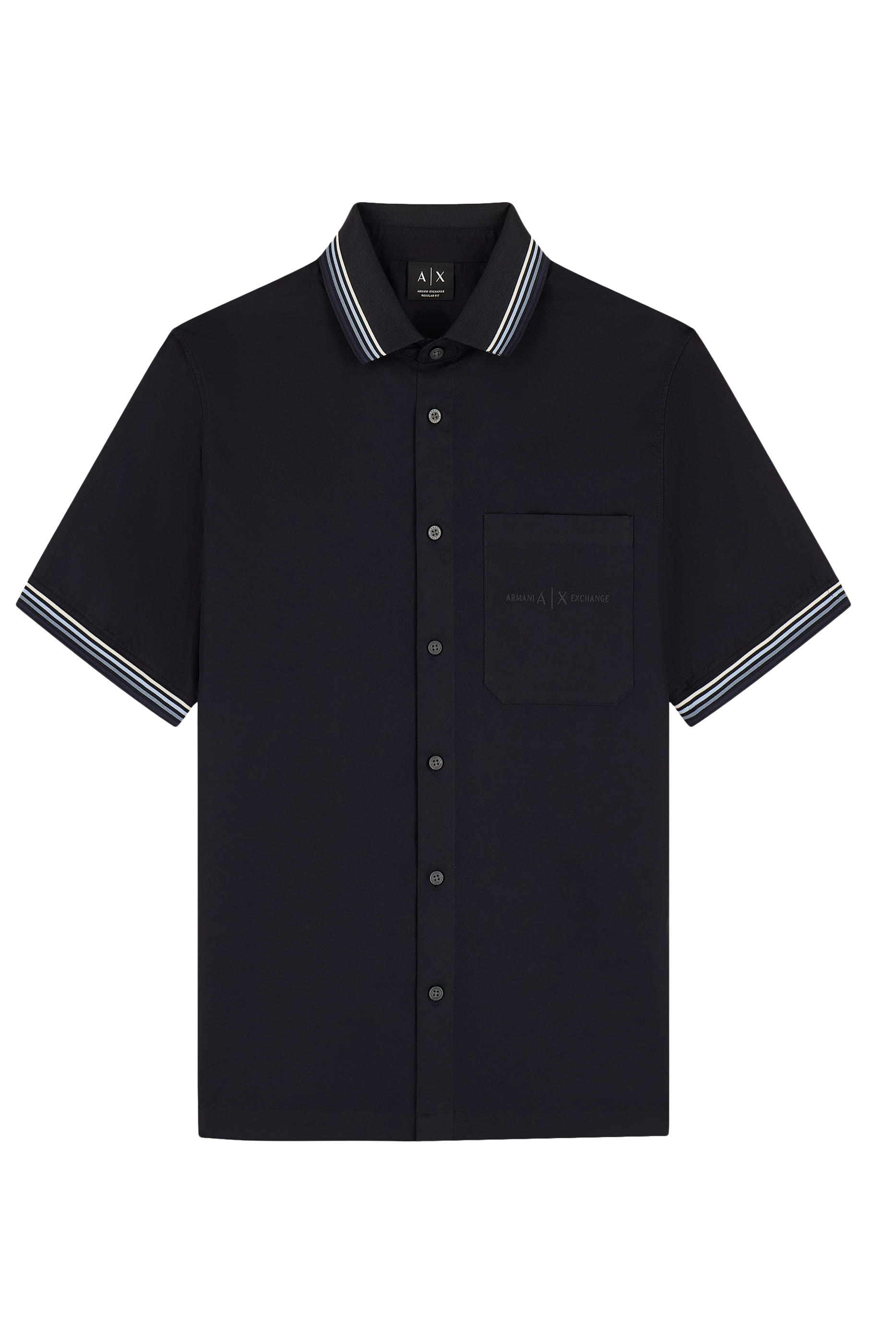 Logo Delicate Texture Casual Shirt