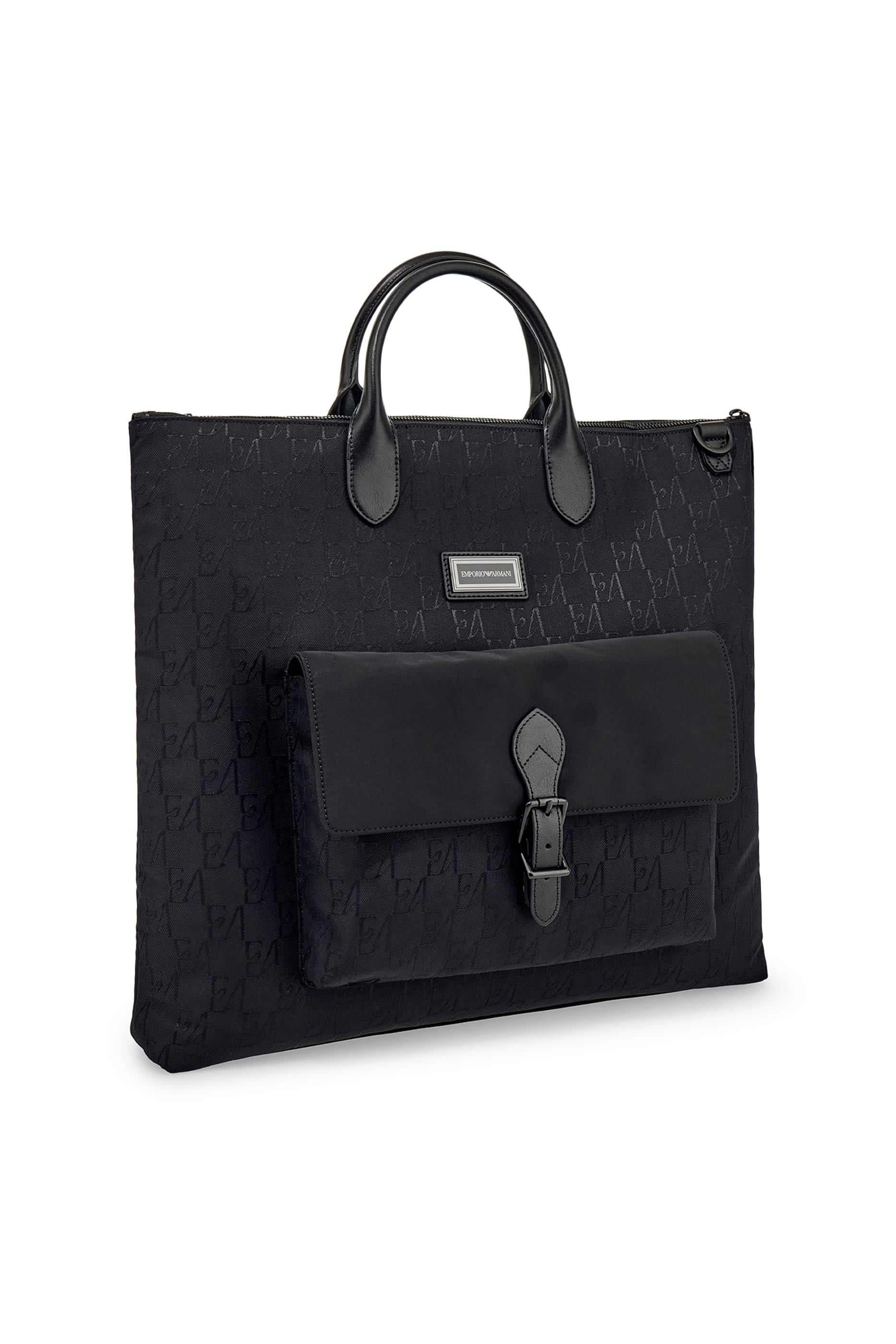 Monogram Pattern Tote Bag