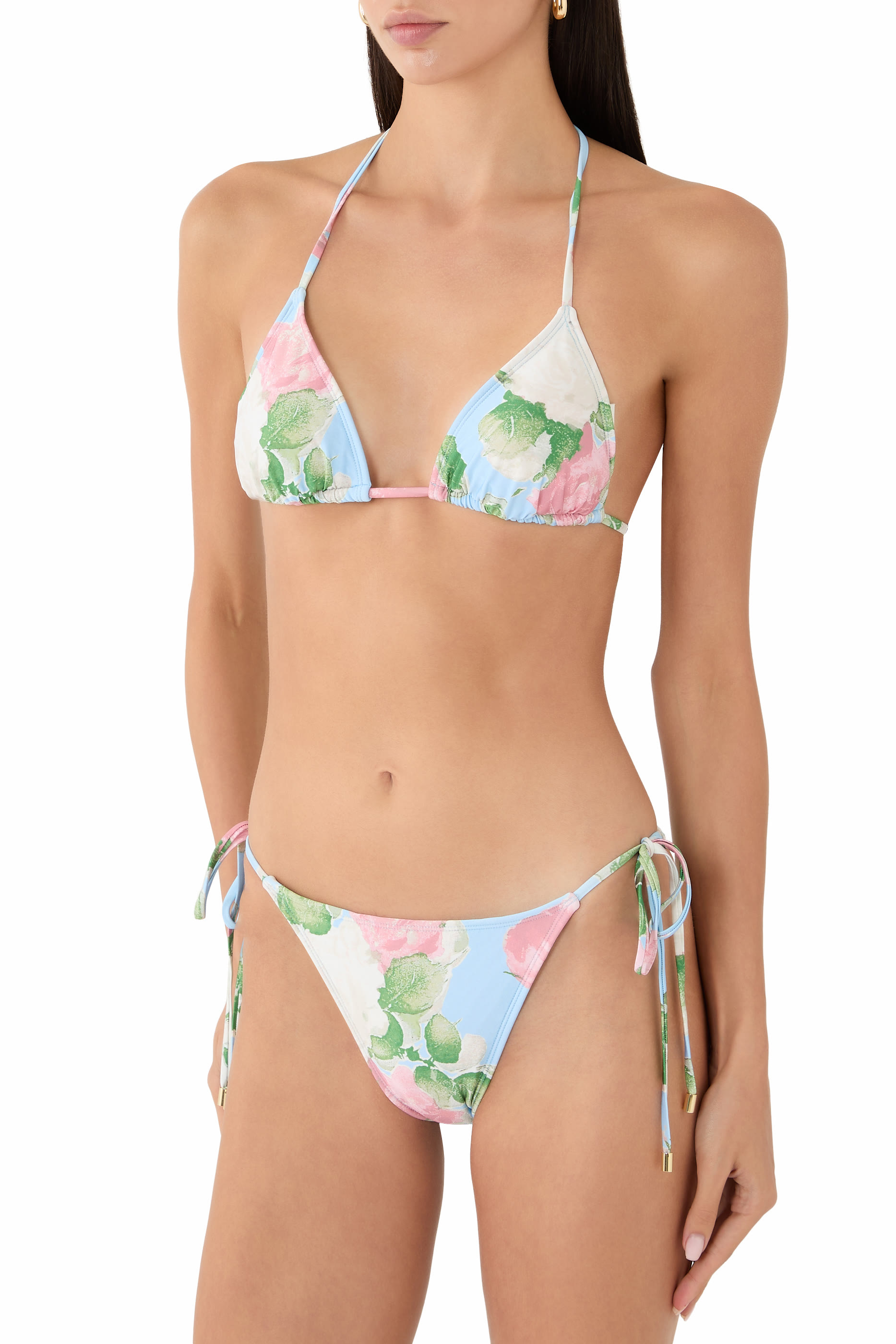 Essential String Tri Bikini Top