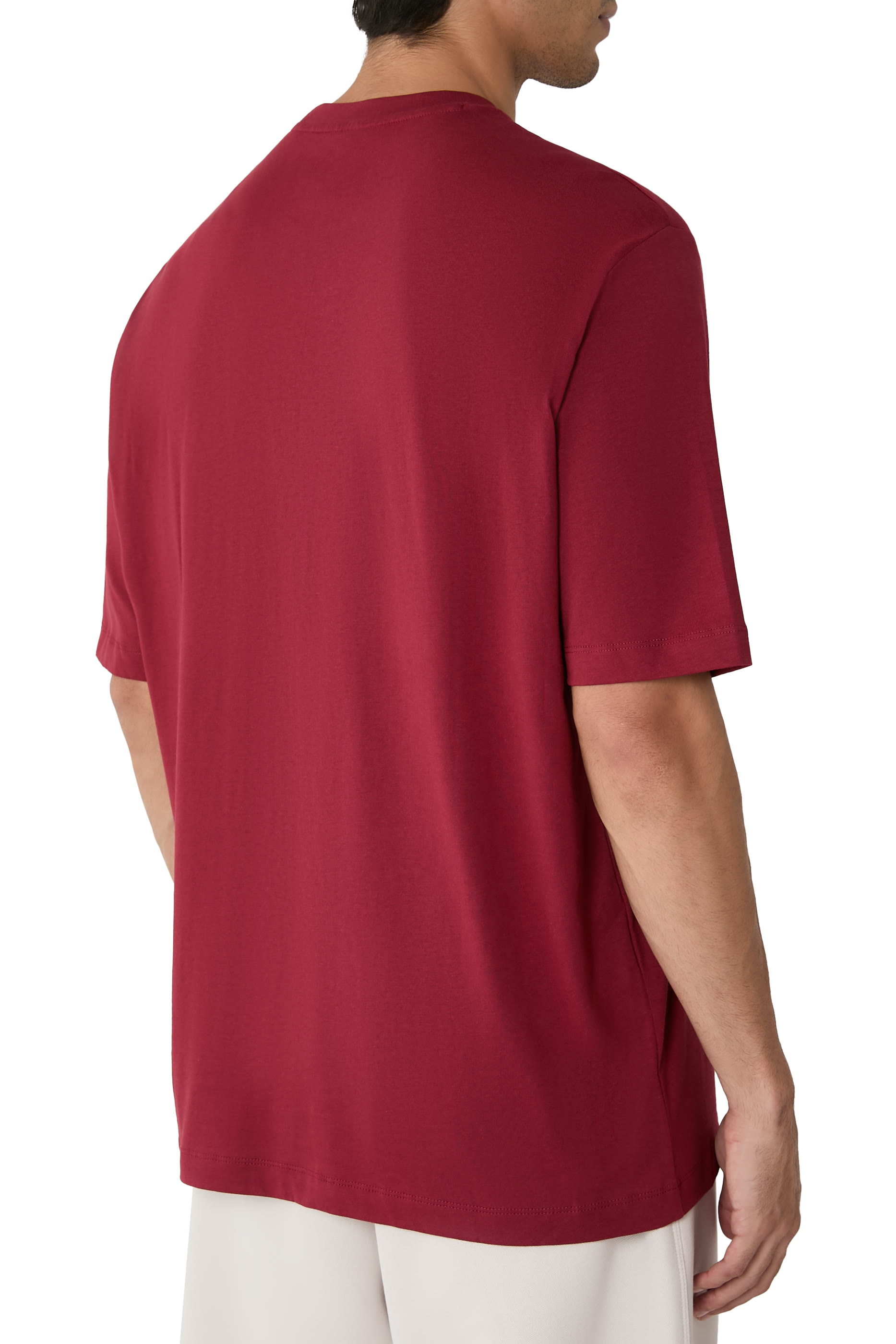 Logo Execution Side Chest Print T-Shirt