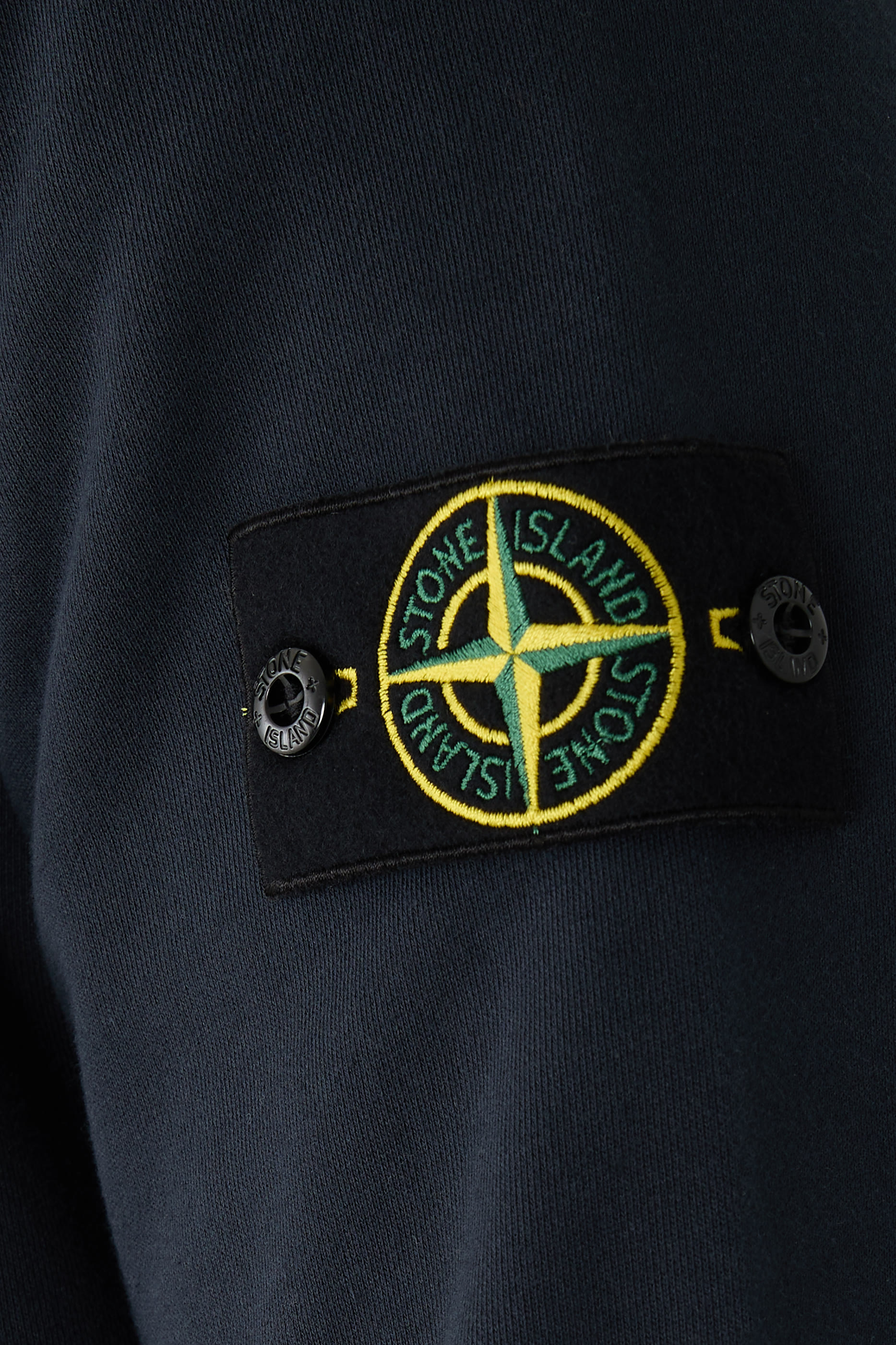 Compass Logo Patch Organic Cotton Sweatshirt