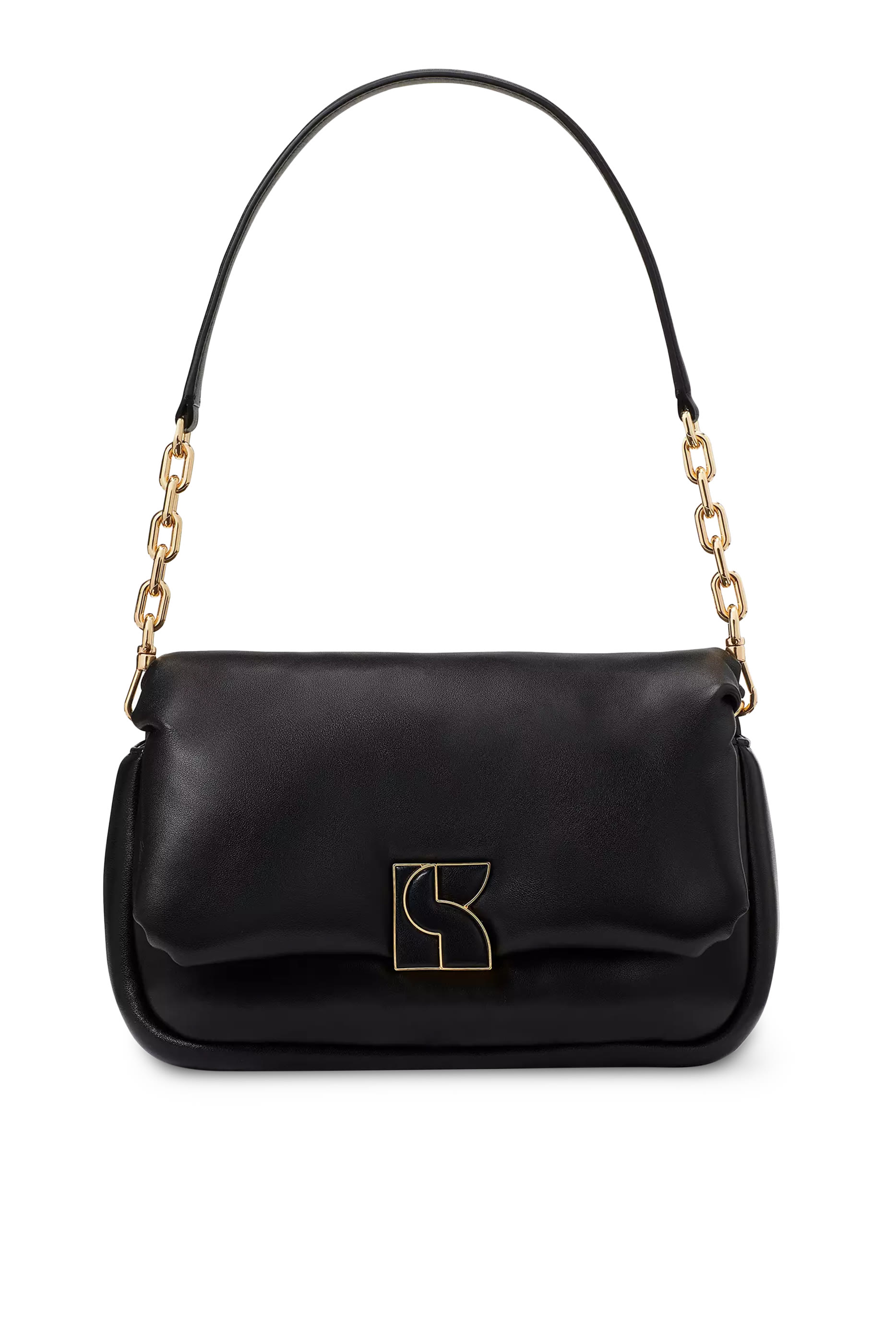 Dakota Puffy Leather Crossbody Bag