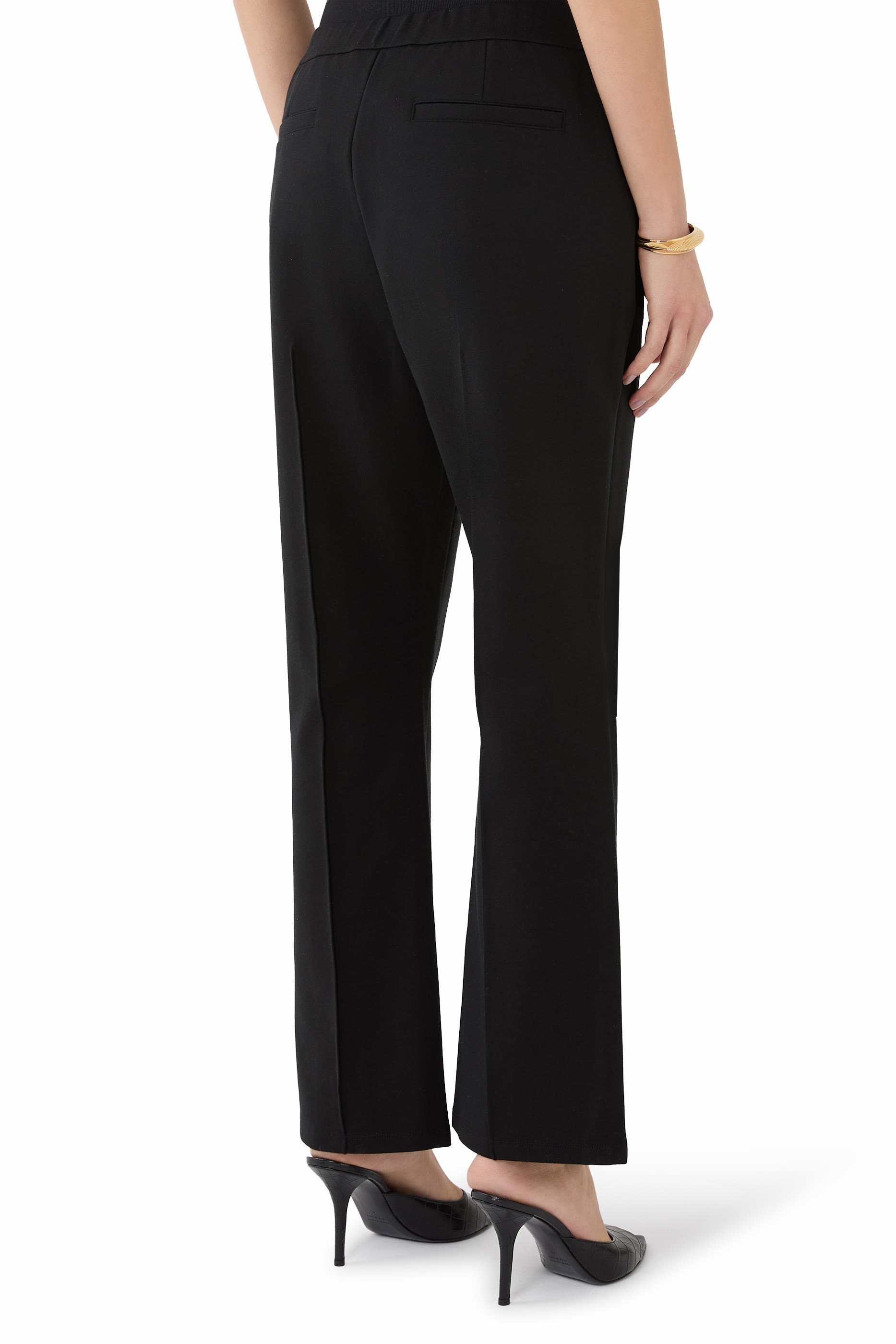 Washable Flex Ponte Kick Pants