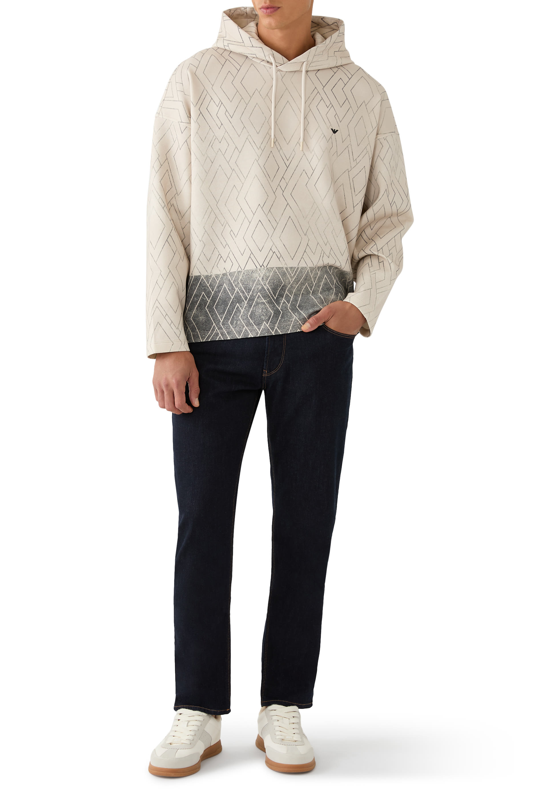 Geometric Logo Hoodie