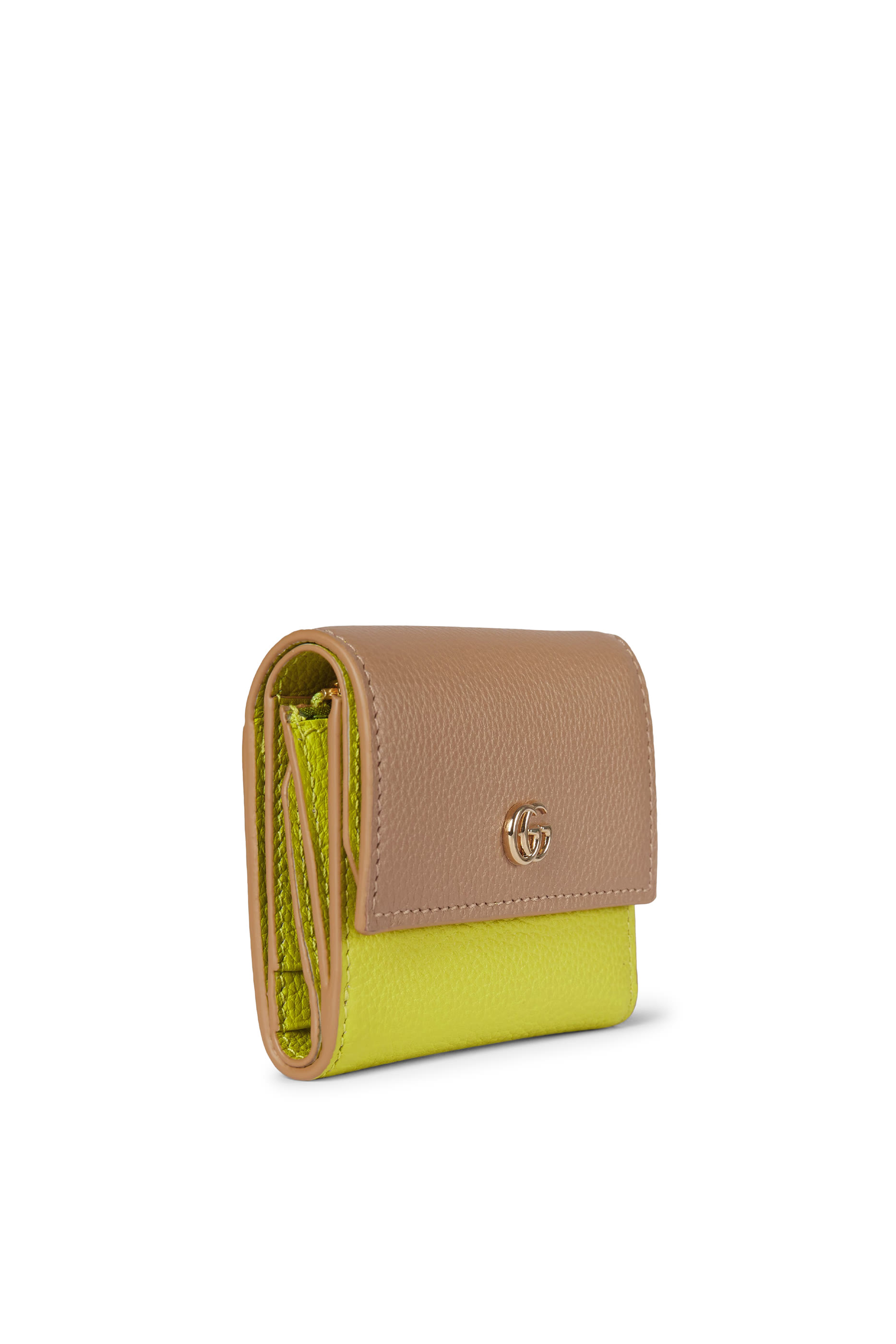 GG Marmont Bi-Color Mini Wallet