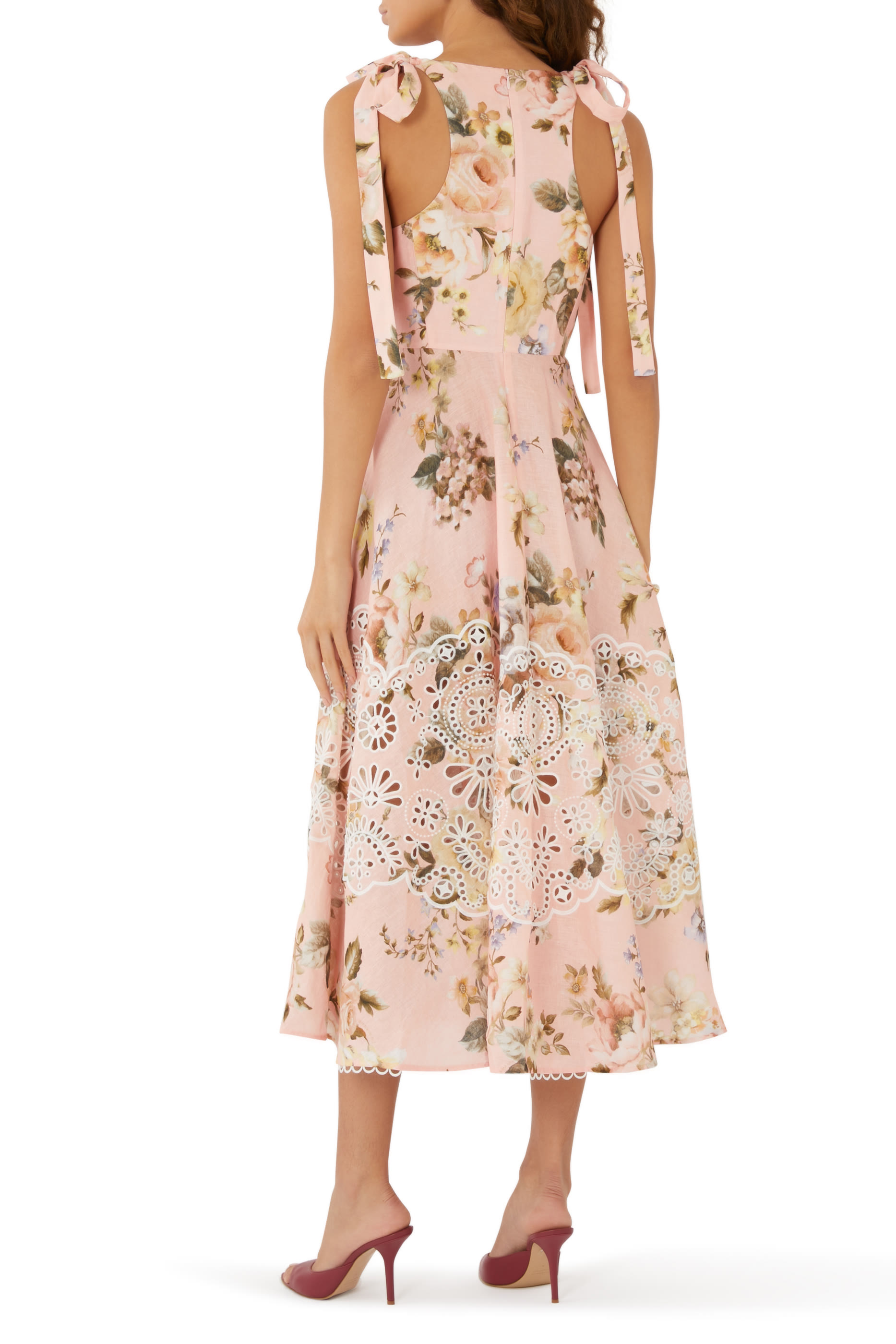 Acacia Broderie Midi Dress