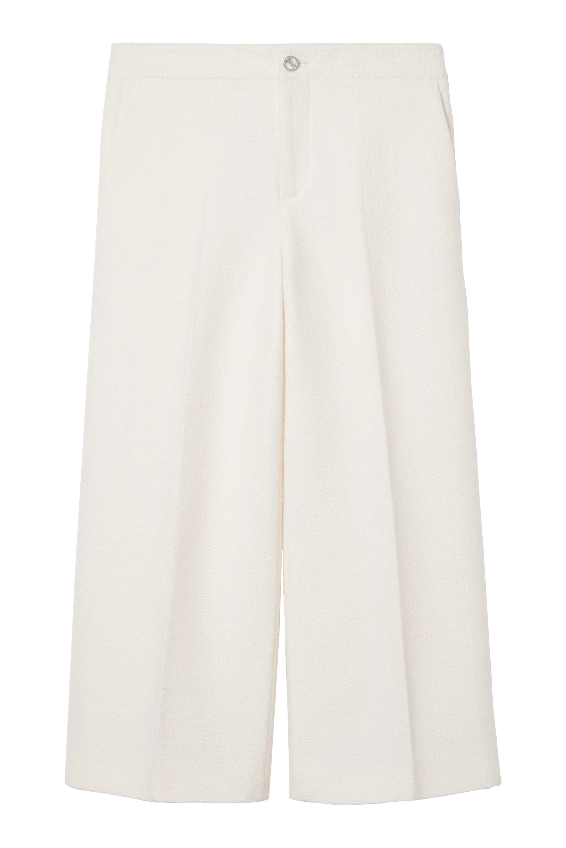 Wool Bouclé Trousers