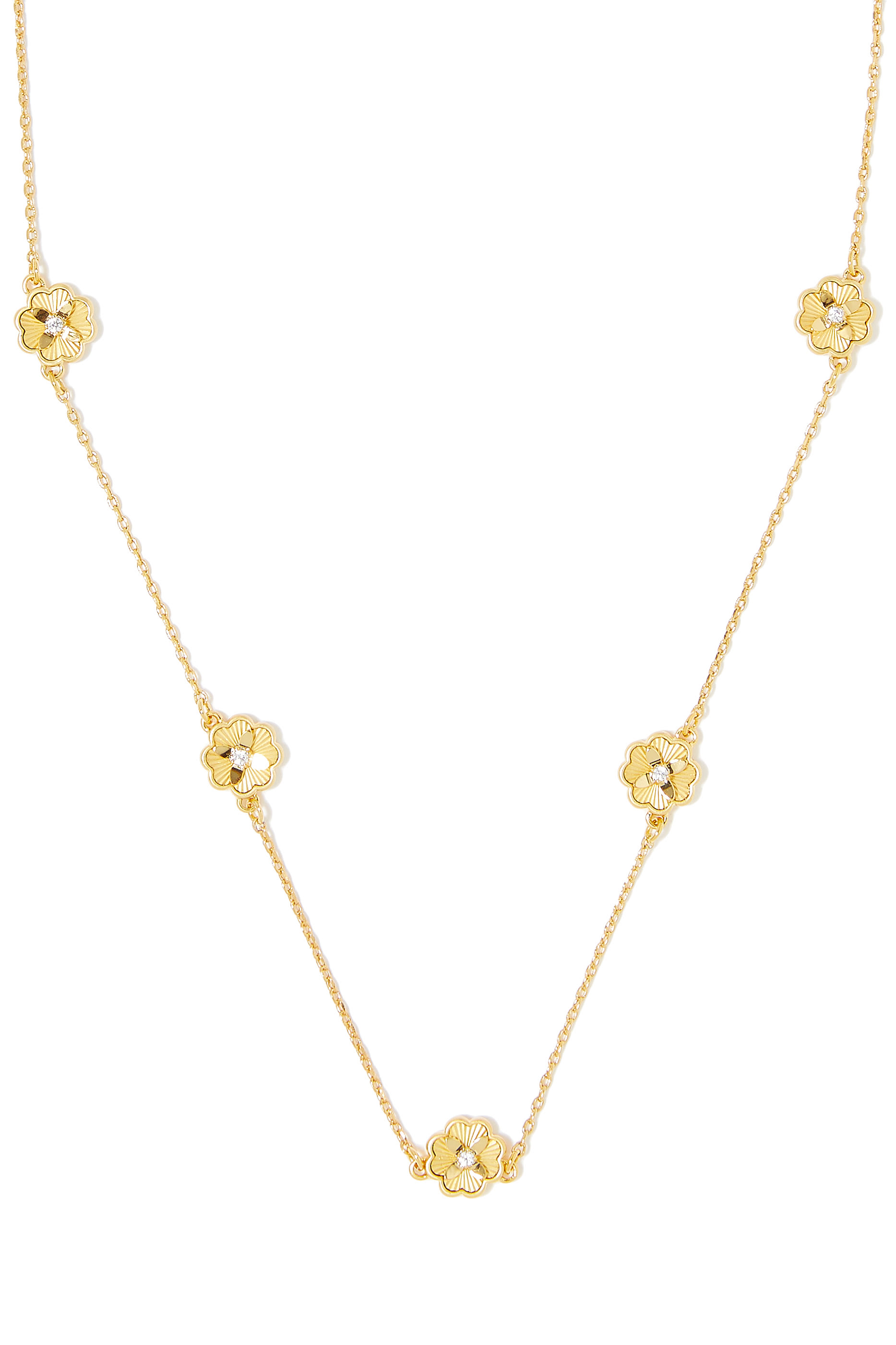 Heritage Bloom Station Necklace