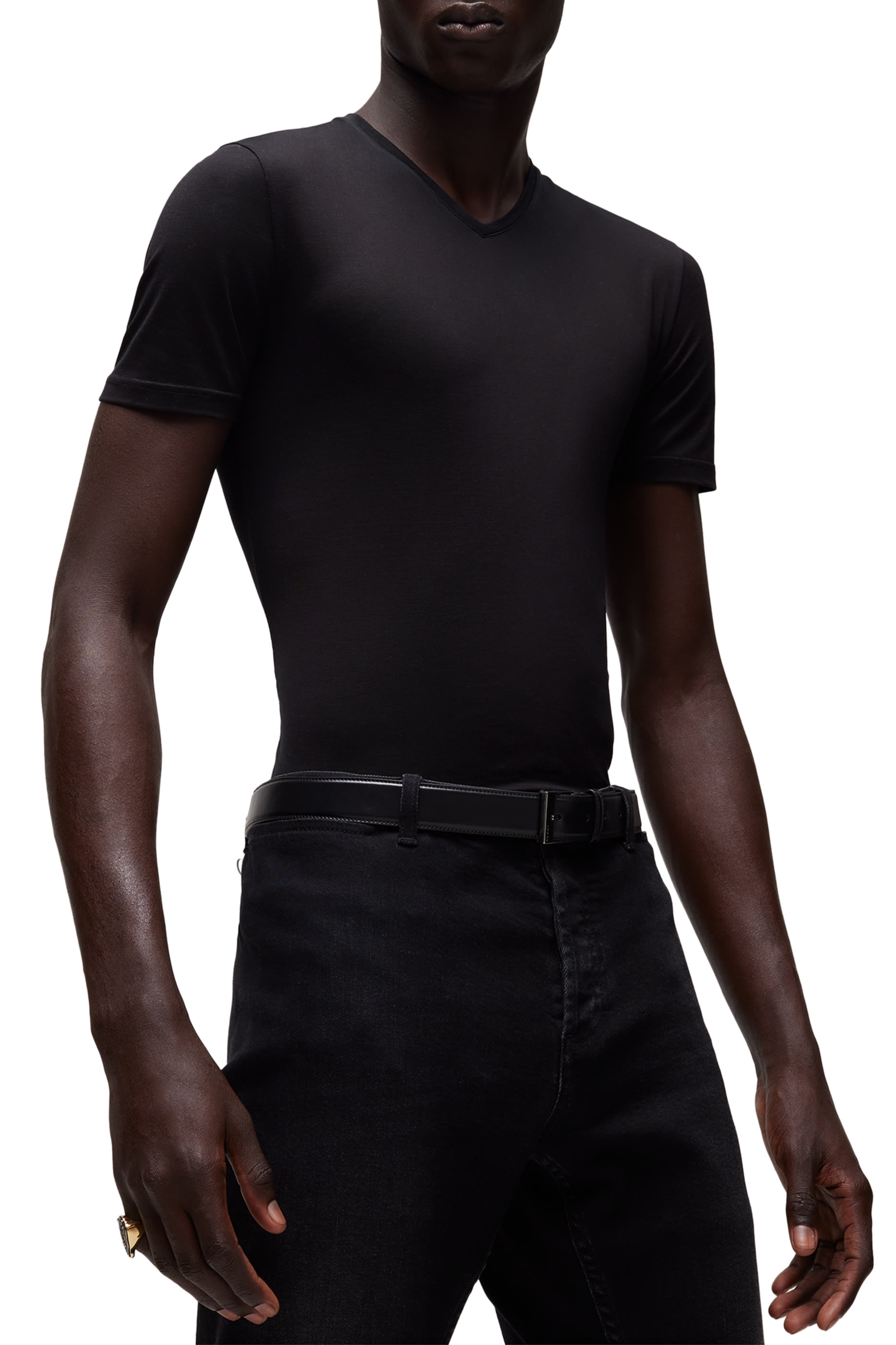 Belt with Squared Buckle