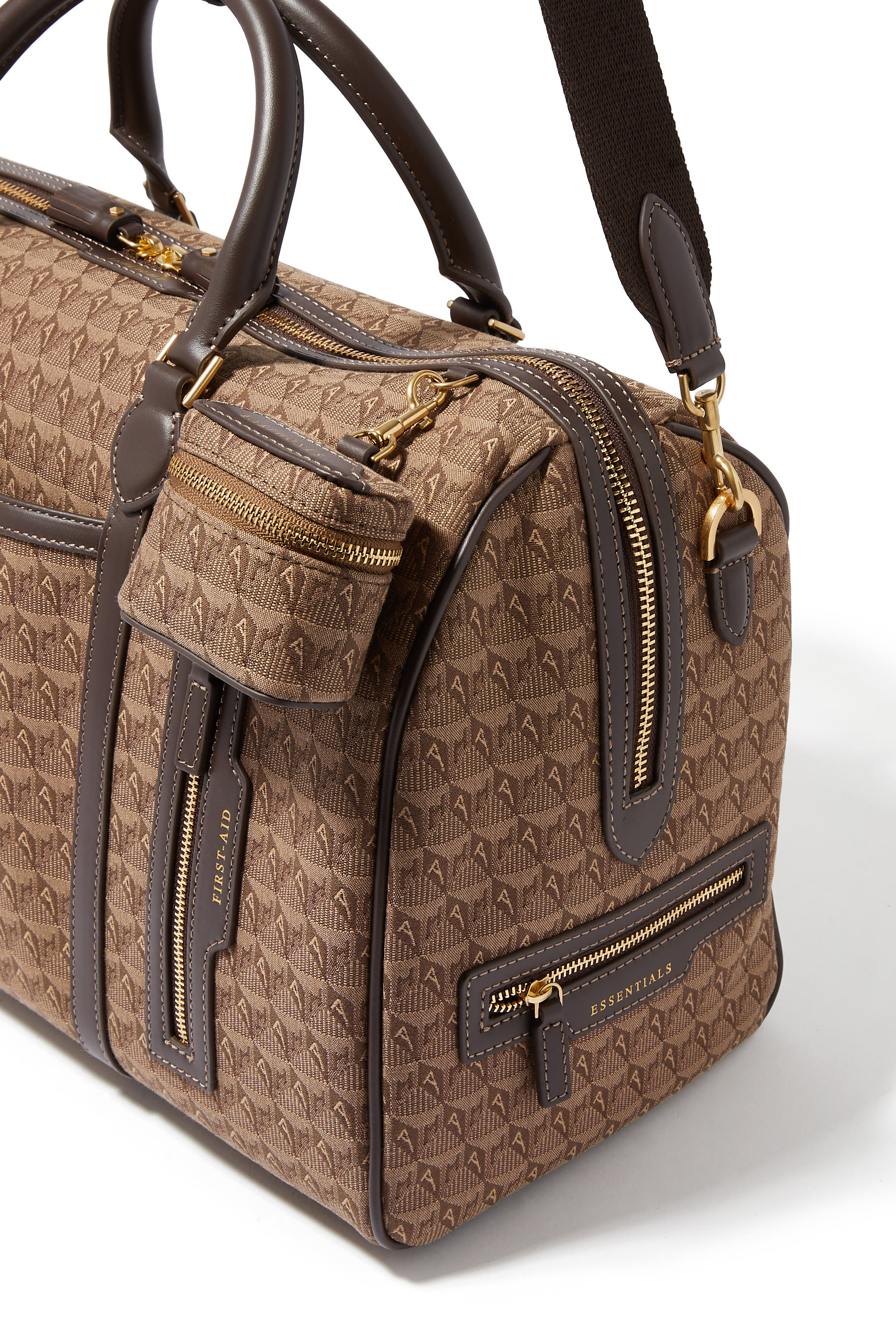 Jacquard In-Flight Barrel Bag