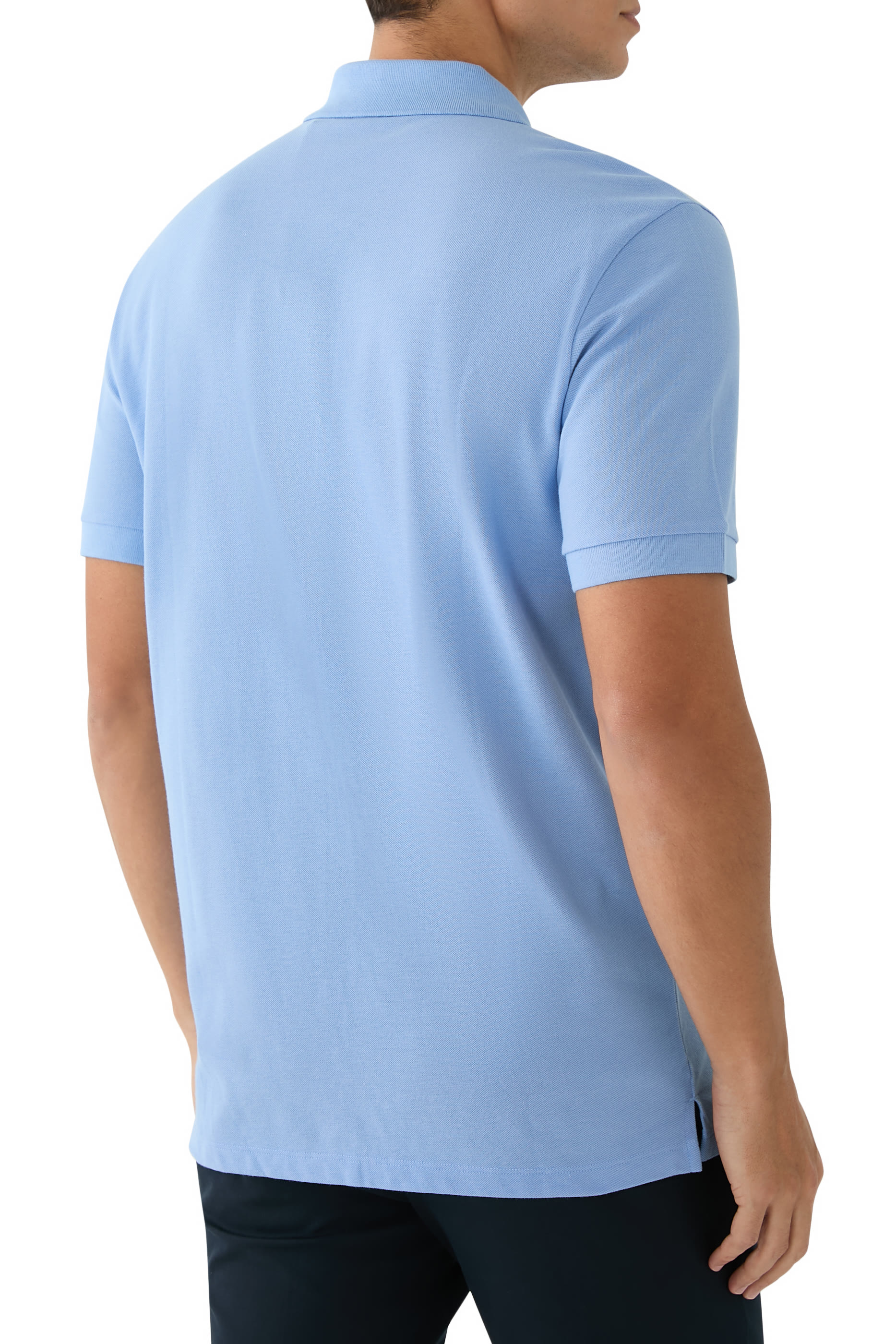 Pallas Embroidered Logo Cotton Polo Shirt