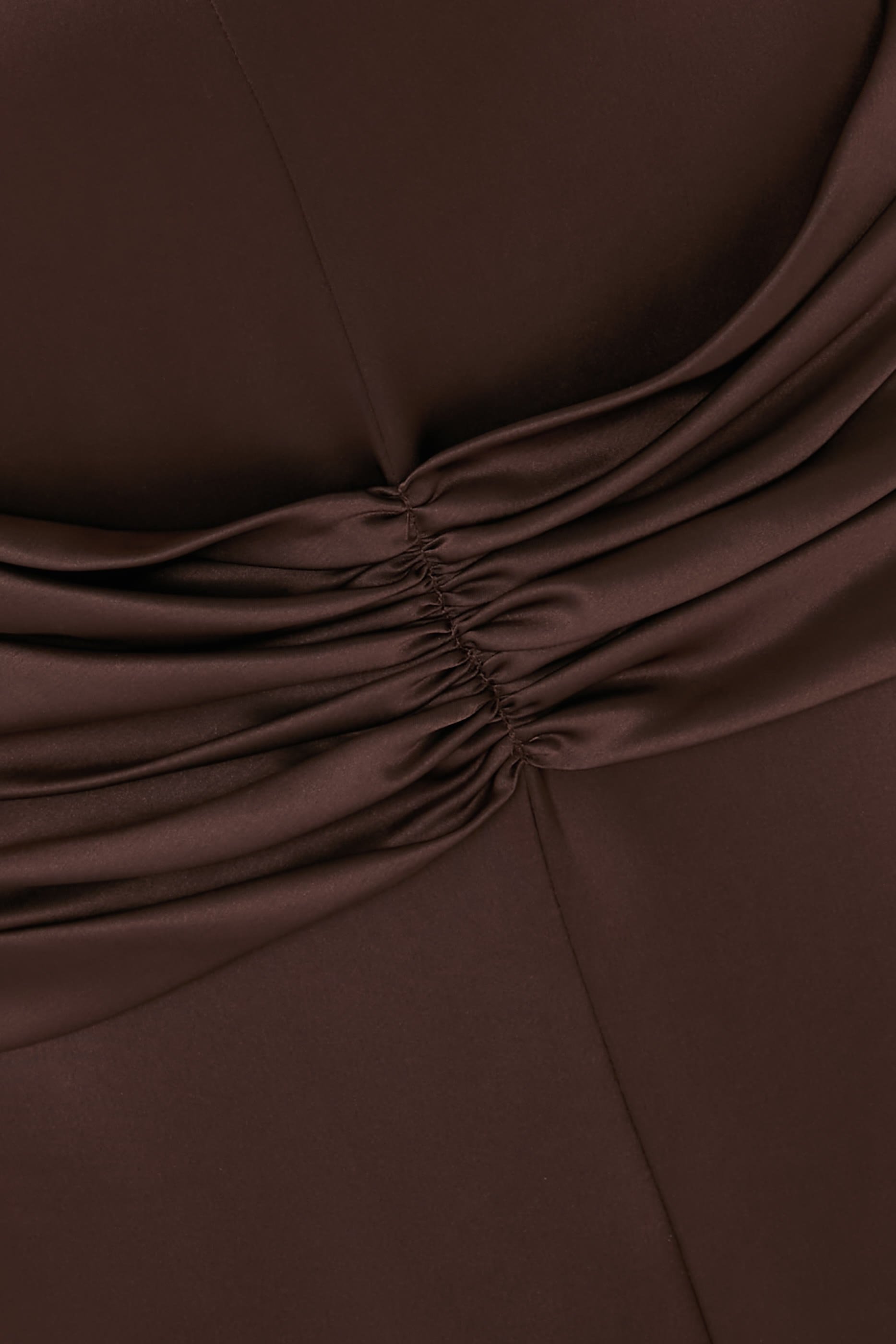 Myra Maxi Dress in Double Satin