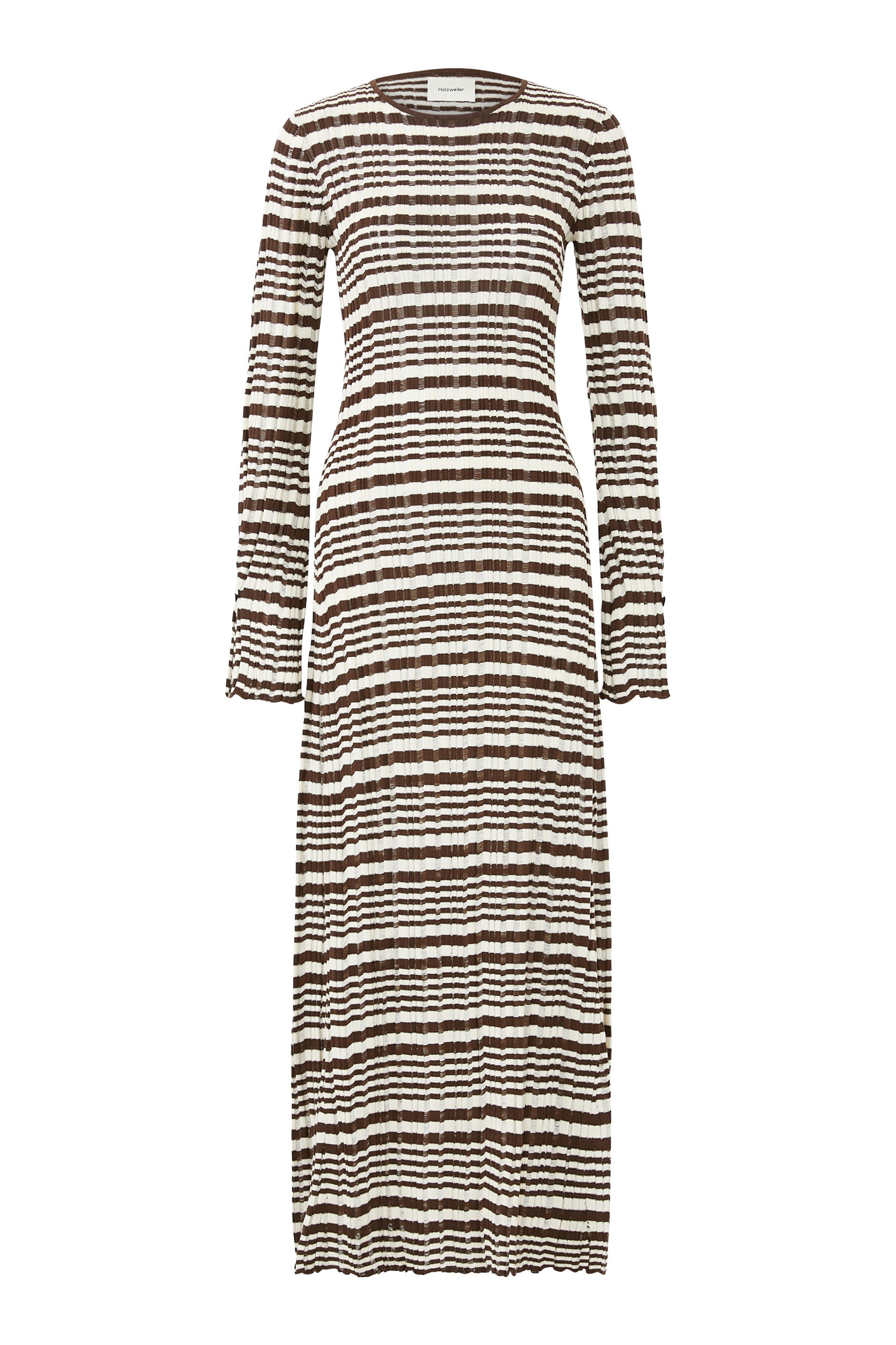 Rib Stripe Maxi Dress