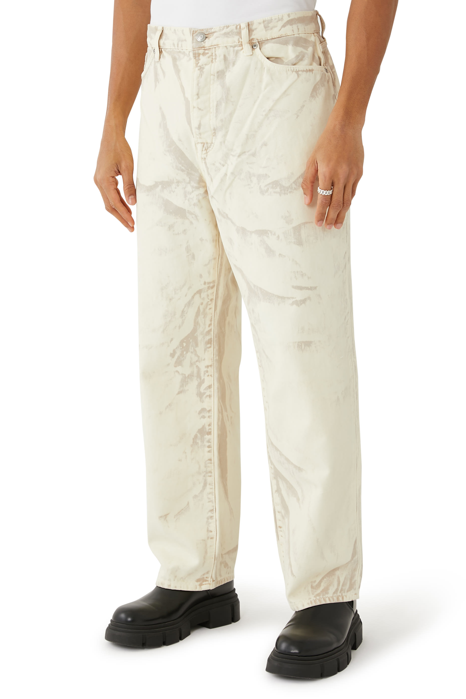 Big Ol' Jean Distressed Canvas