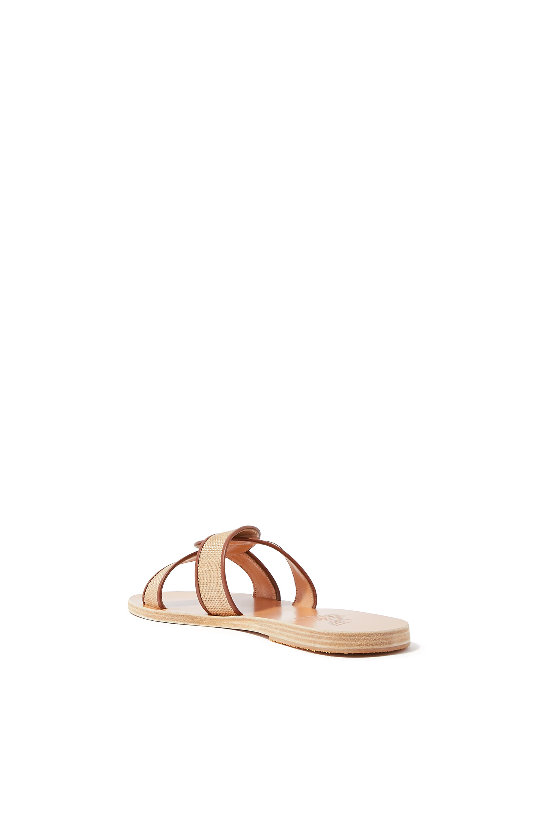 Desmos Raffia Sandals