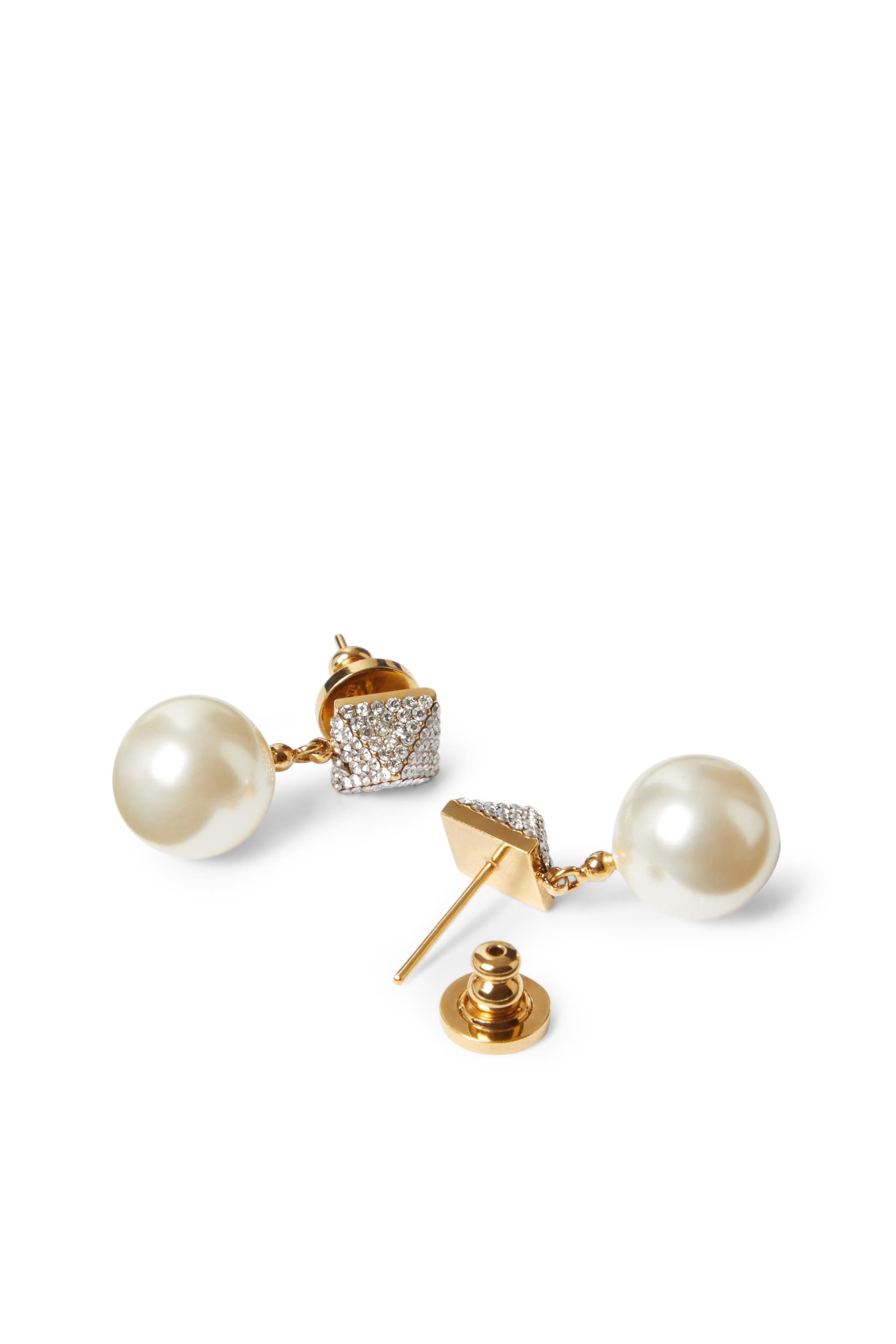  Pearl and Swarovski&reg; Crystal Earrings