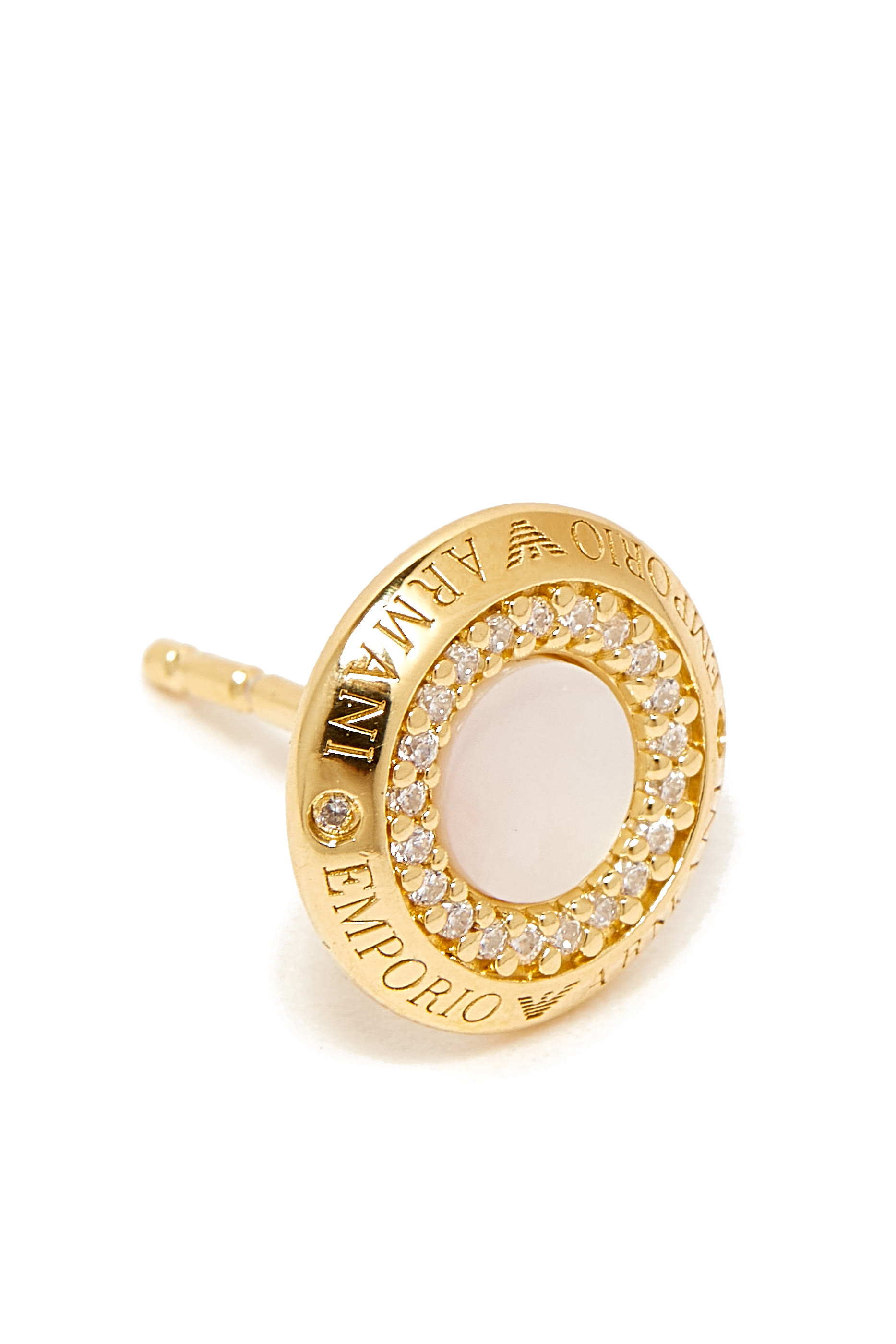 Stud Earrings, Mother of Pearl