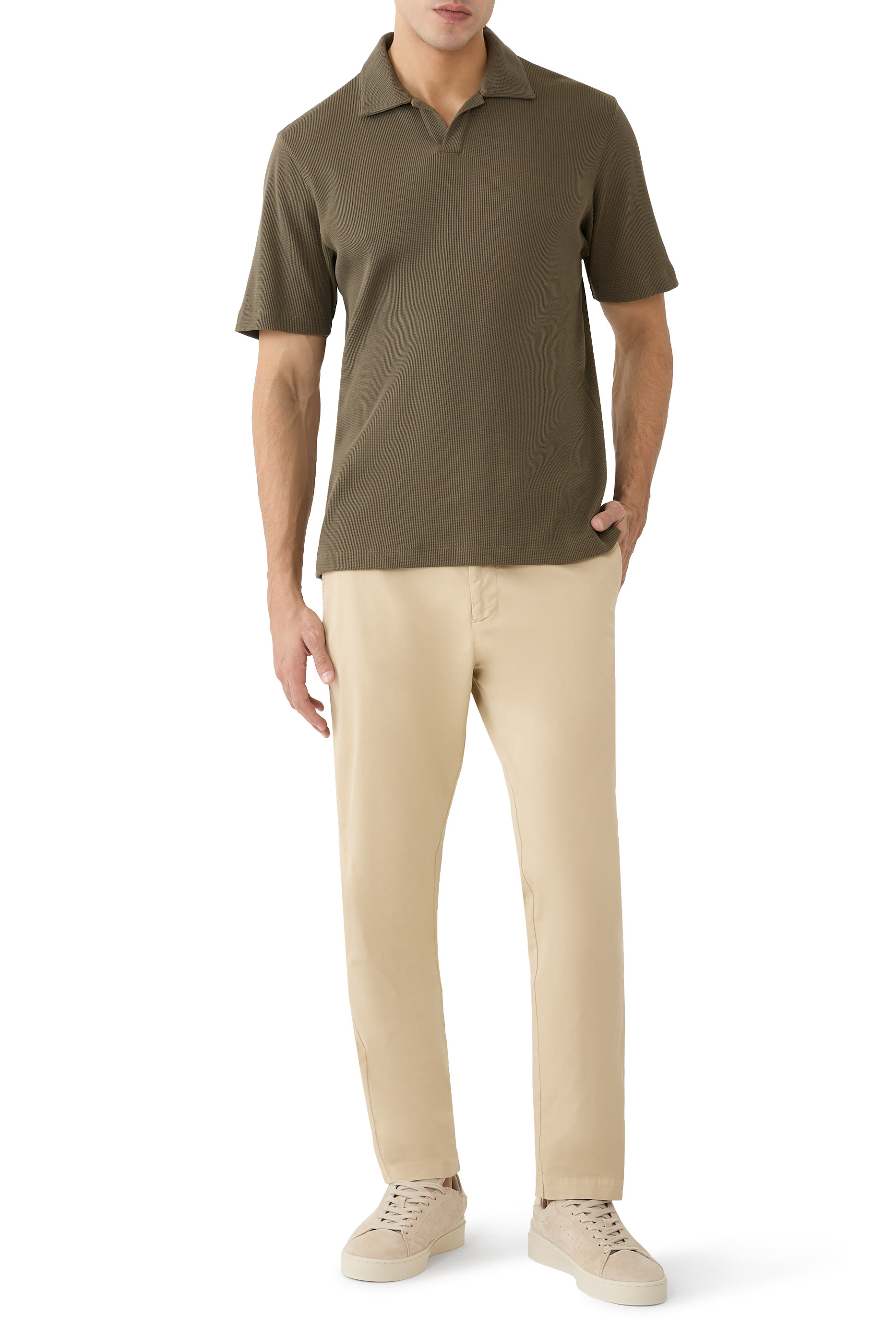 Slim-Fit Chino Trousers