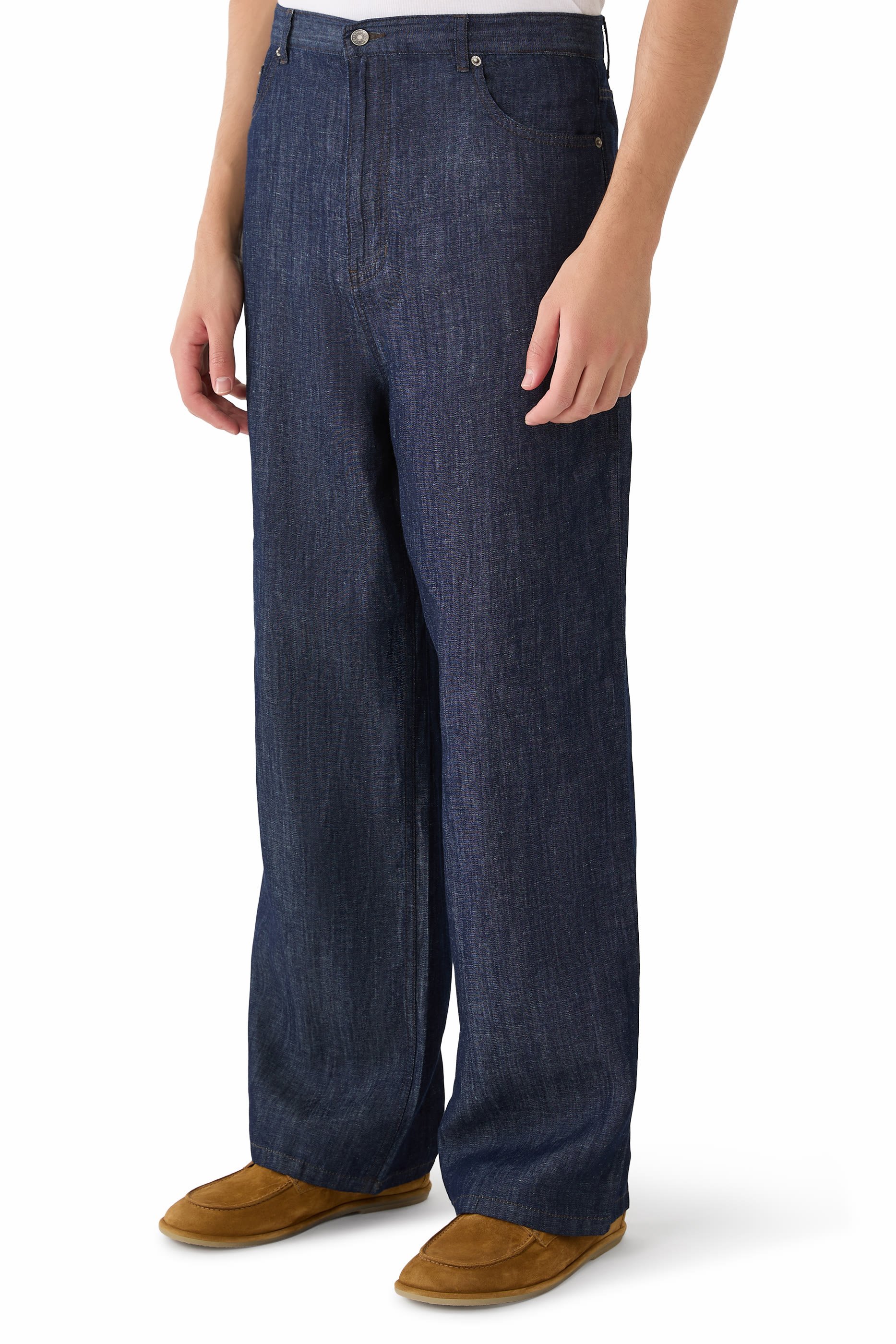 Straight Denim Jeans