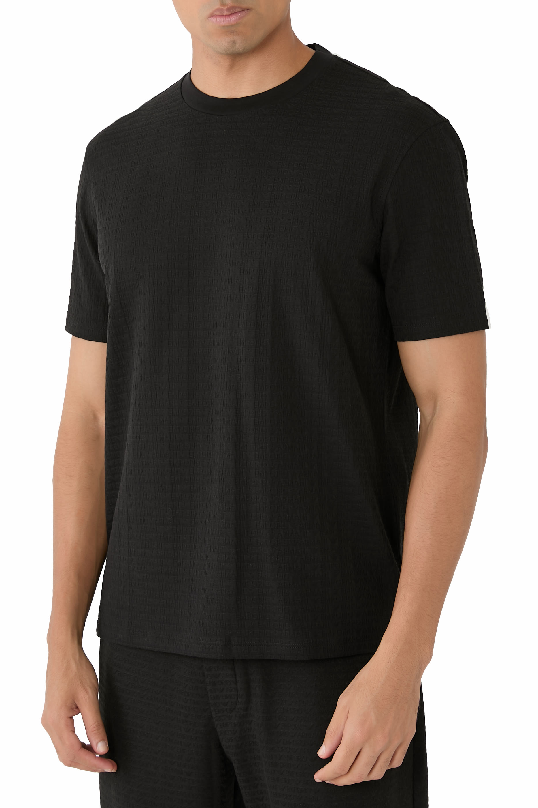 Micro EA Text Logo T-Shirt